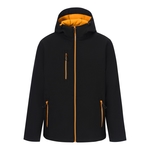 Zwart oranje accent