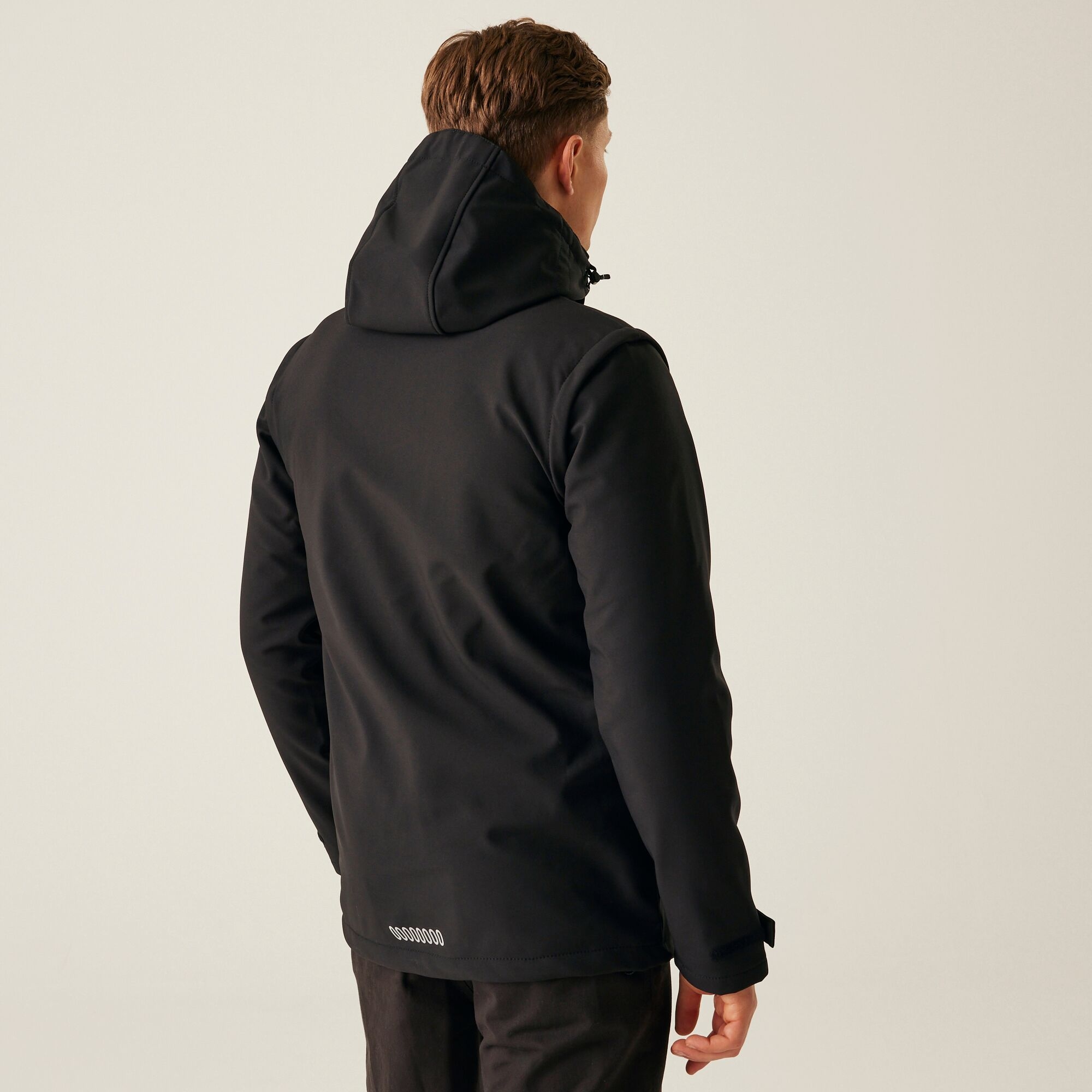 Męski softshell 4 w 1 Erasmus Czarny