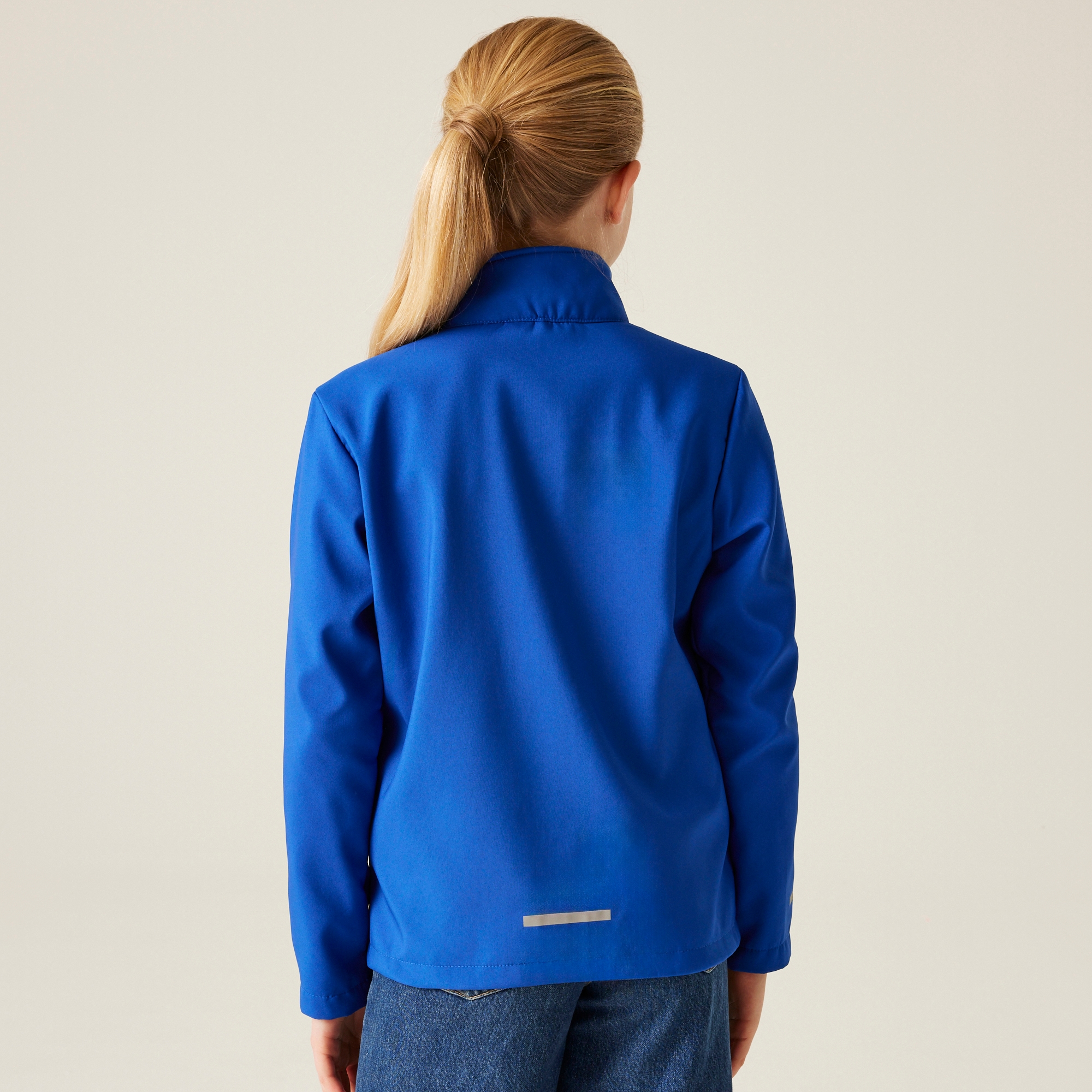 Regatta Professional   Dziecięcy Softshell Ablaze Niebieski