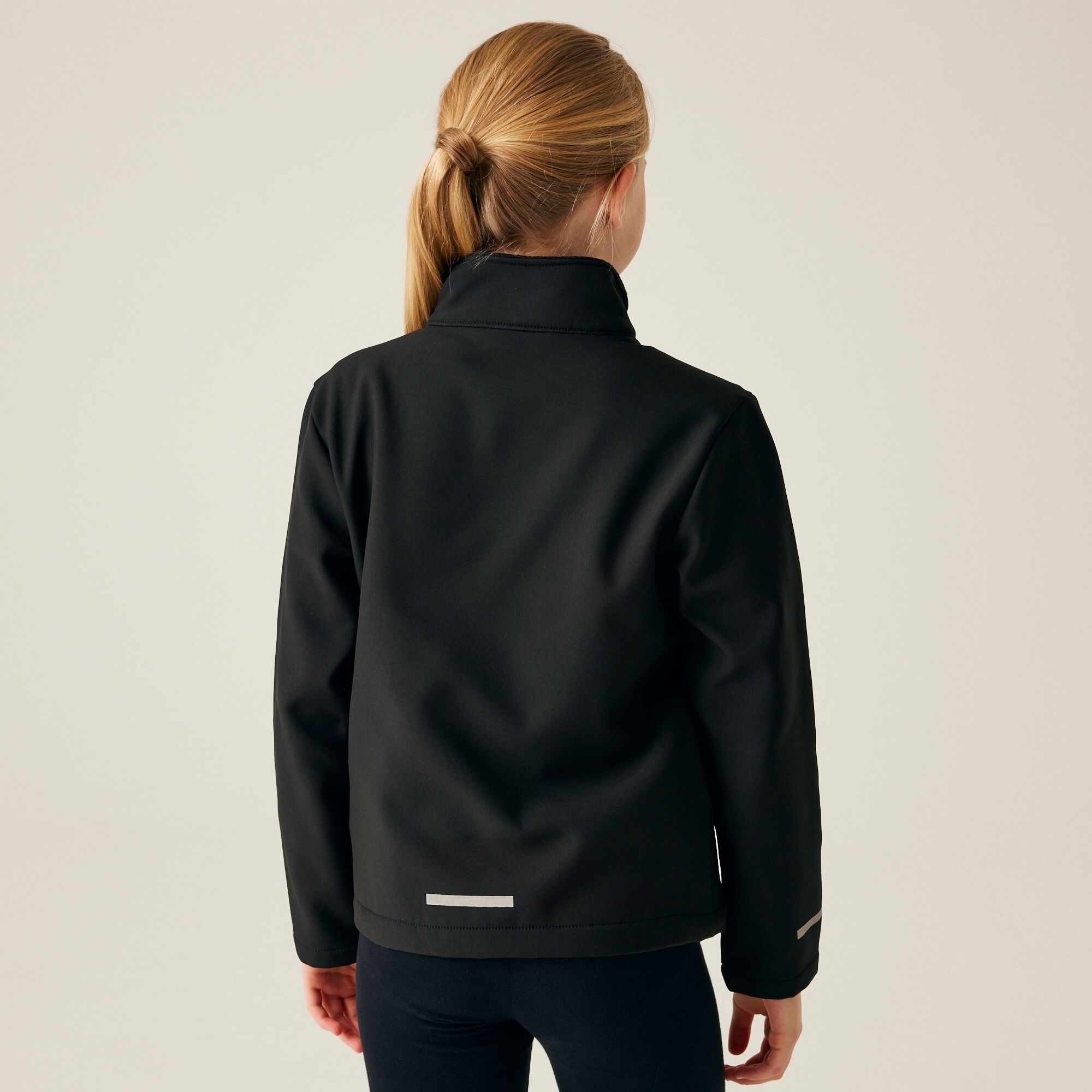 Regatta Professional   Dziecięcy Softshell Ablaze Czarny