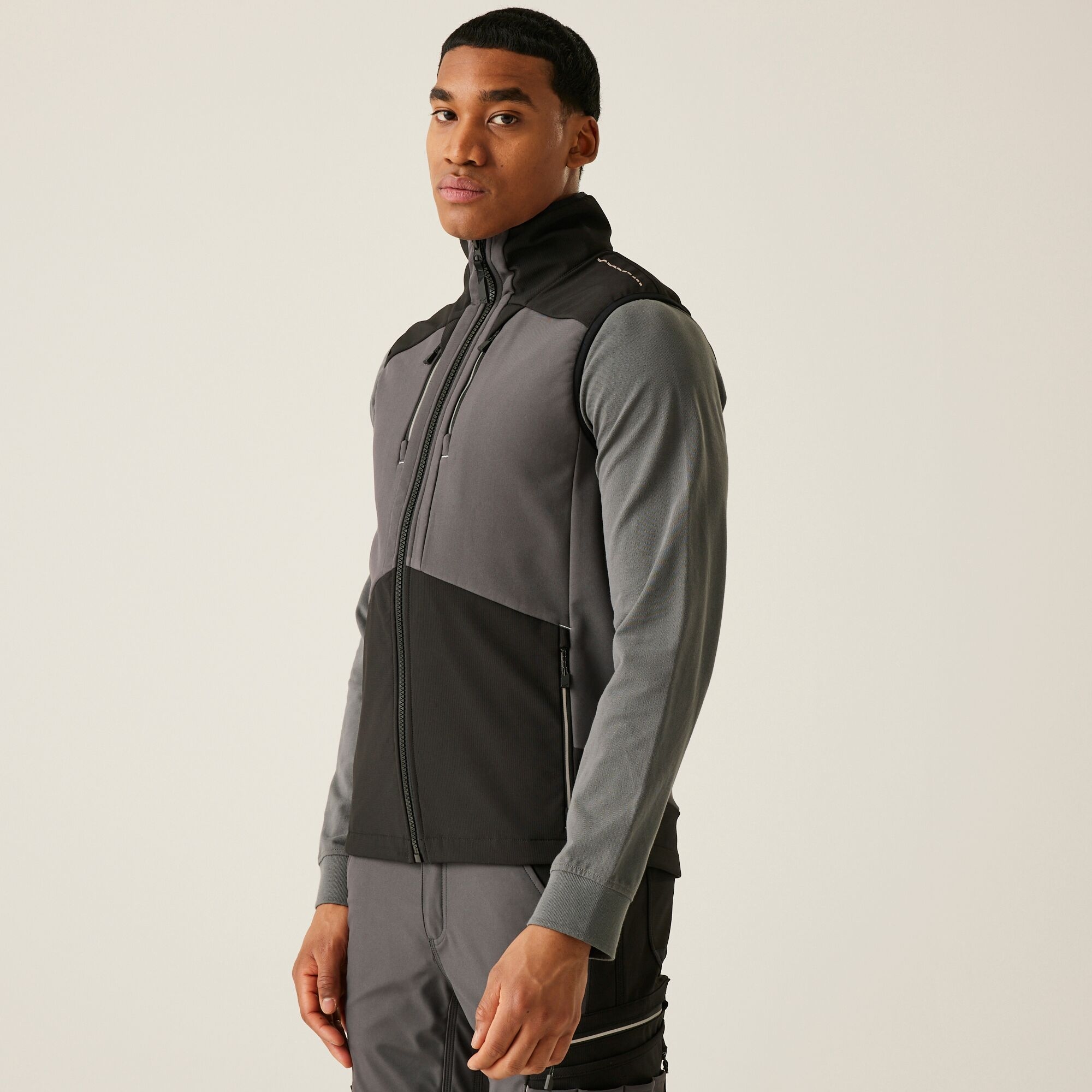 Regatta Professional 4Tex Stretch 3 Layer Softshell Gilet Size: M Men's Grey