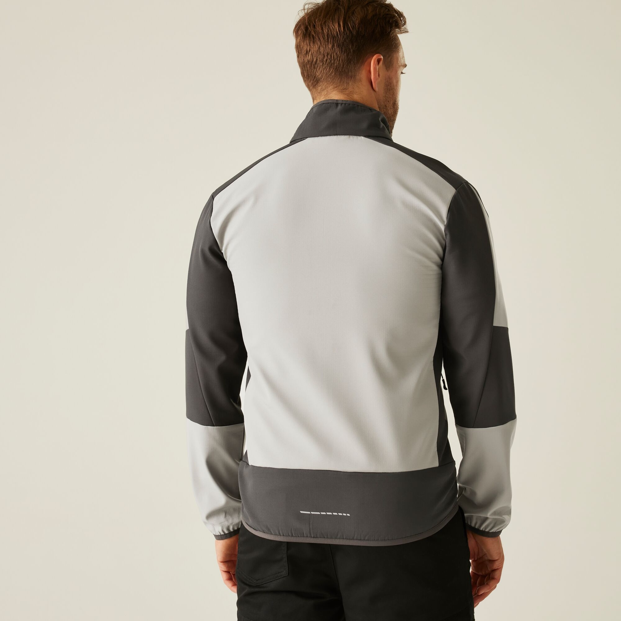 Regatta Unisex Dark Grey E-Volve Softshell Hybrid Jacket In | : Extra Large - Image 1