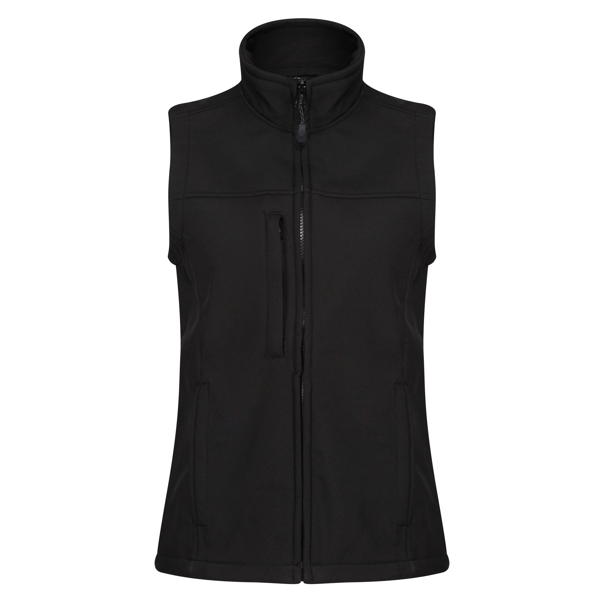 Regatta Professional Damska Kamizelka Softshell Flux Czarny, Rozmiar: 48