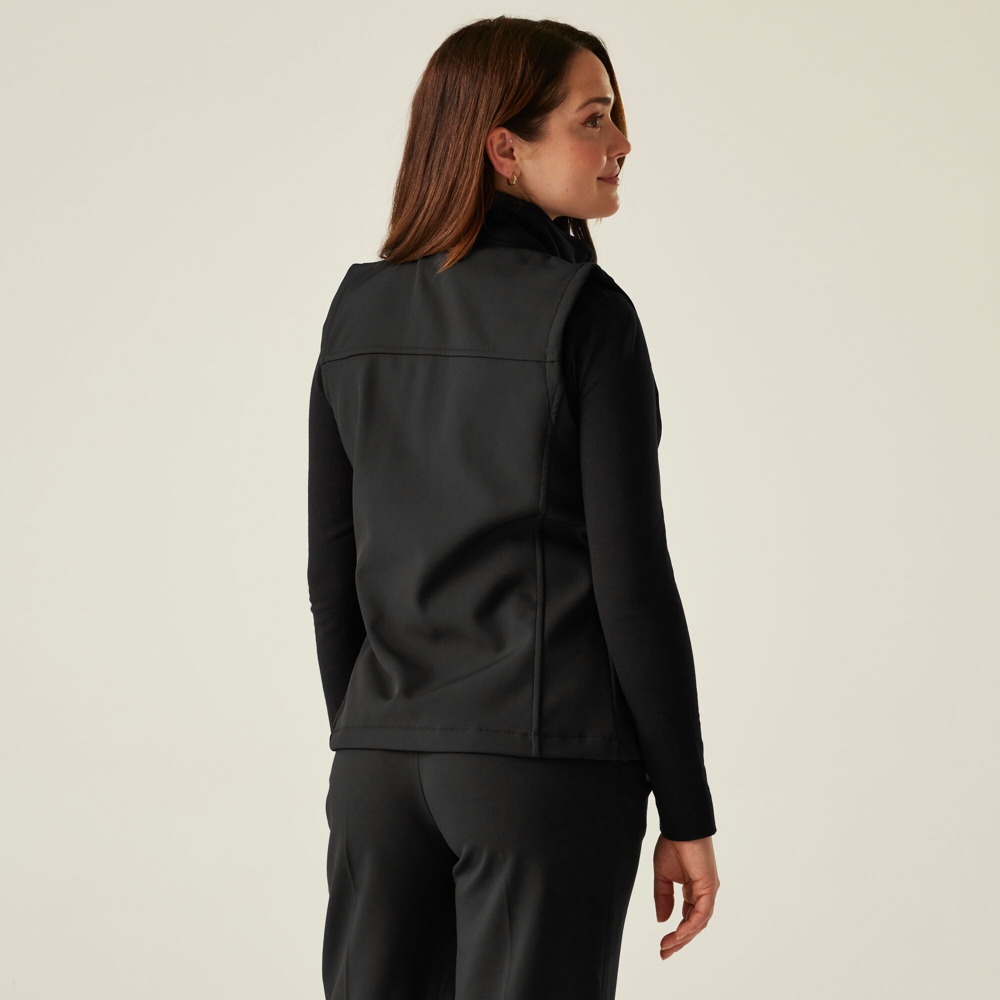 Damska kamizelka Softshell Flux Czarny