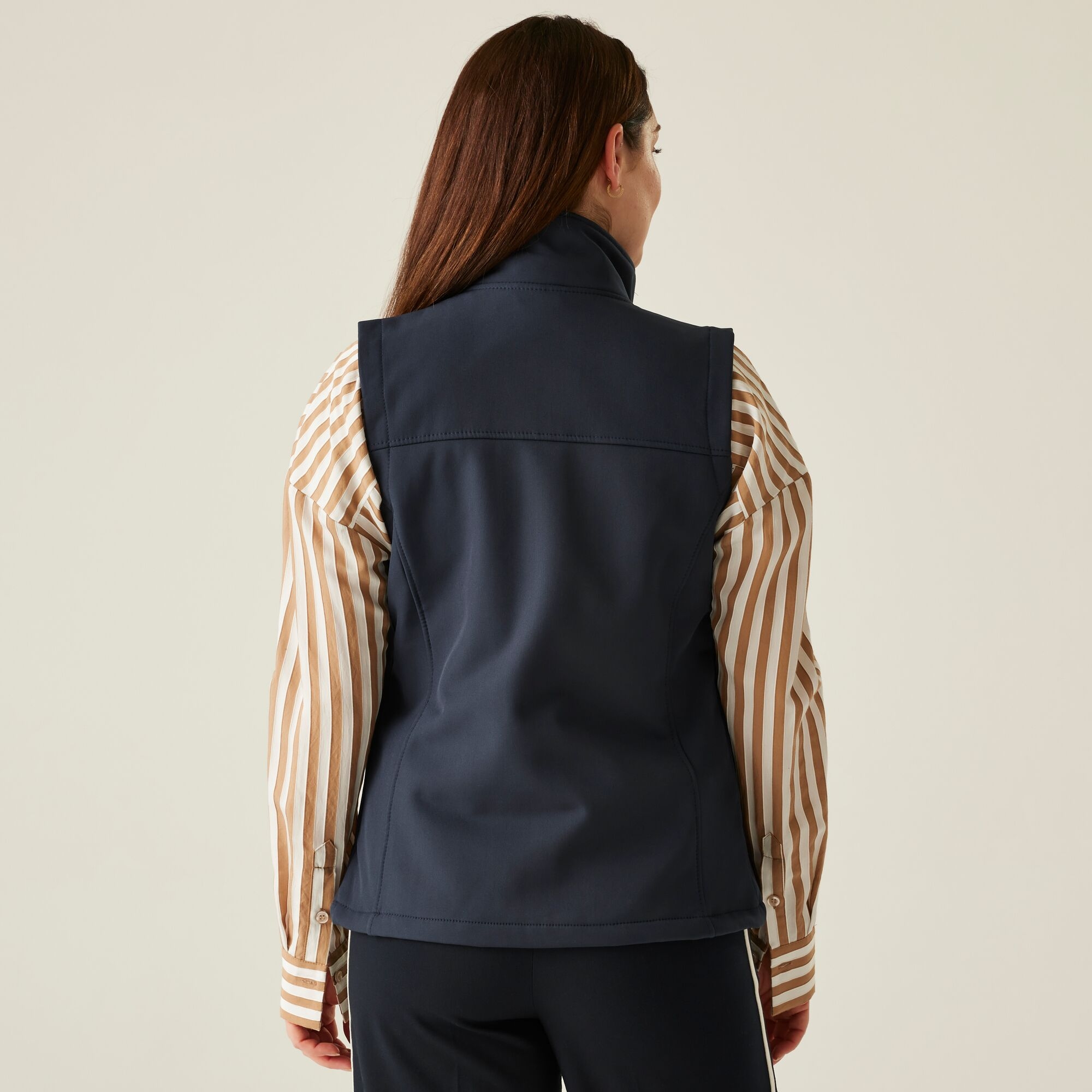 Regatta Professional Damska kamizelka Softshell Flux Granatowy
