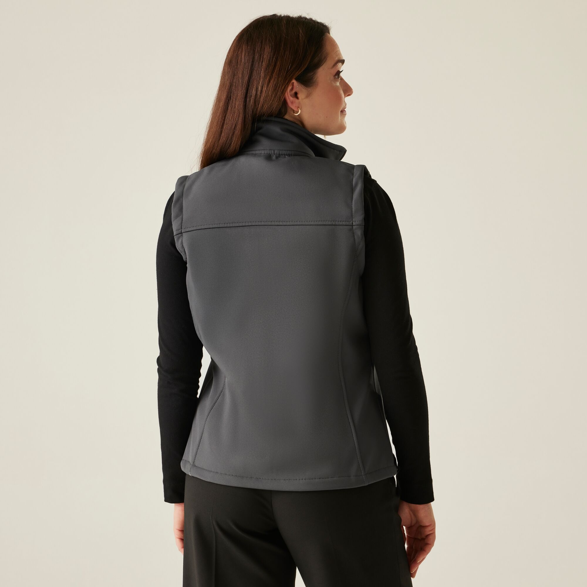 Regatta Professional   Damska kamizelka Softshell Flux Szary