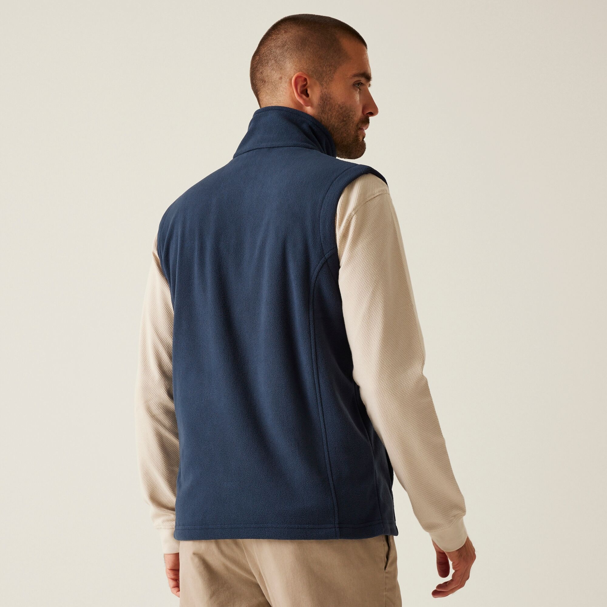 Regatta Professional Męska kamizelka polarowa Micro Granatowy