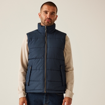 Men's Altoona Insulated Quilted Gilet Navy