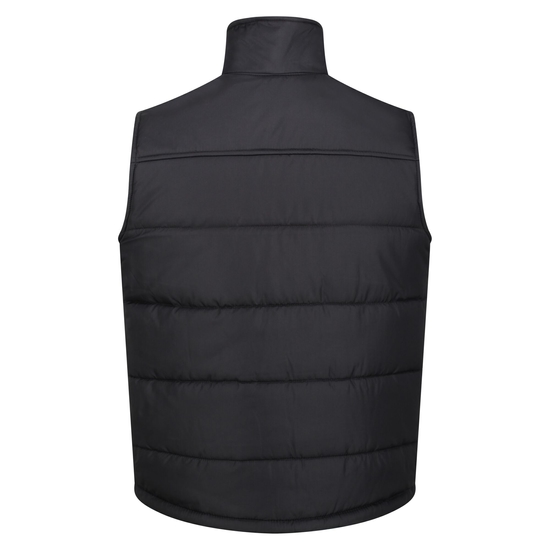 Men's Altoona Insulated Quilted Gilet Black