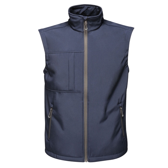 Gilet Softshell sans manches Homme 3 couches Octogon II Bleu