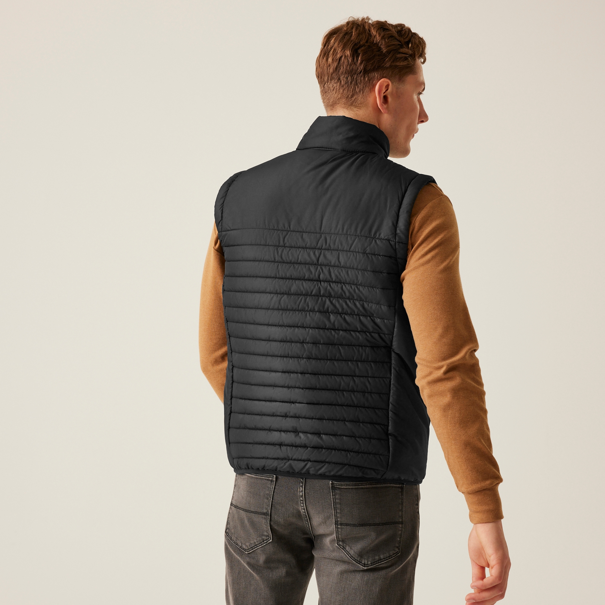 Regatta Professional Męska kamizelka ocieplana Ecodown Czarny