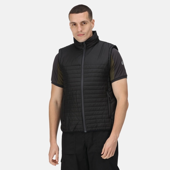 Men's Honestly Made 100% Recycled Insulated Bodywarmer Black