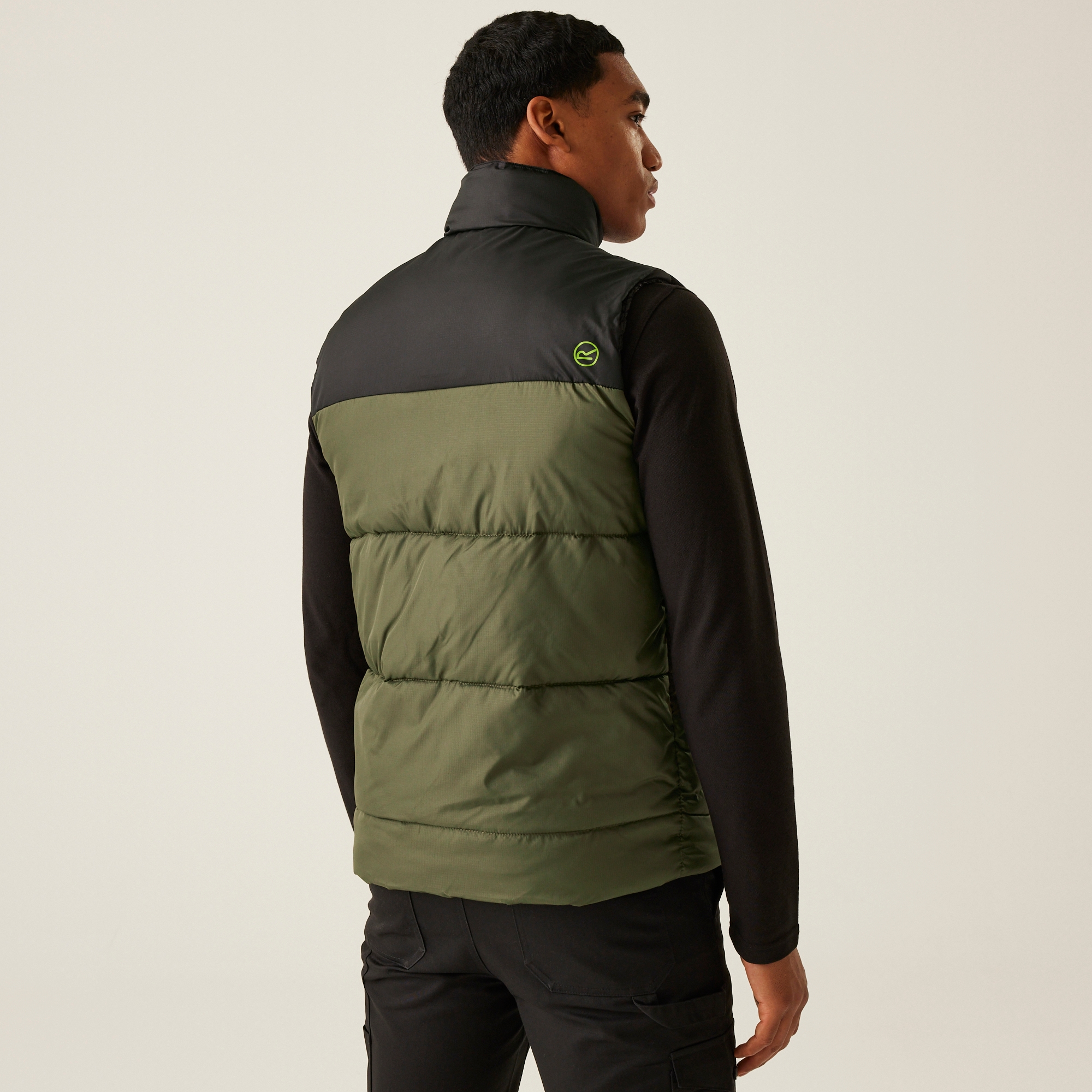 Regatta Professional Męska kamizelka ocieplana Regime Zielono-czarny