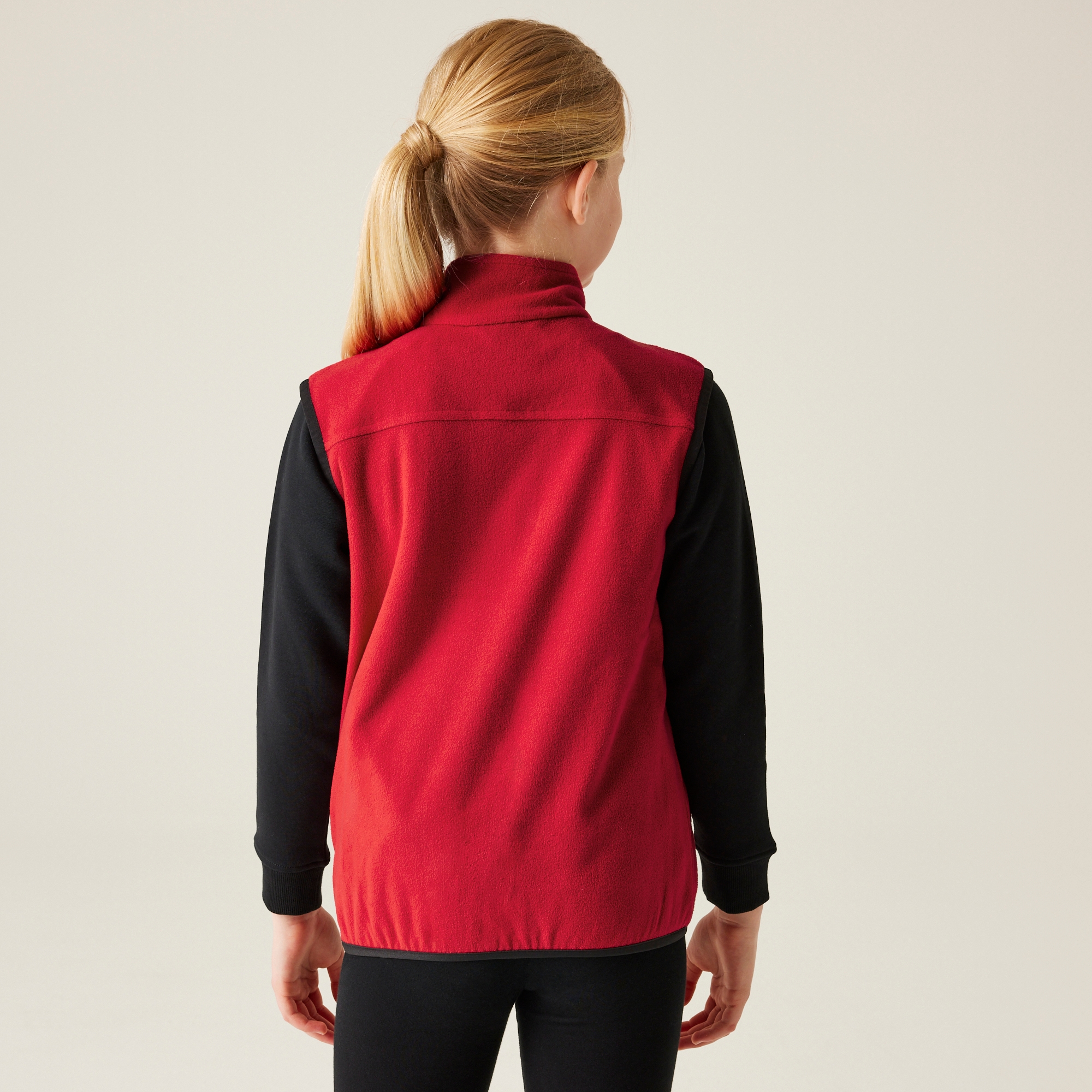 Dziecięca kamizelka polarowa Regatta Professional Czerwony