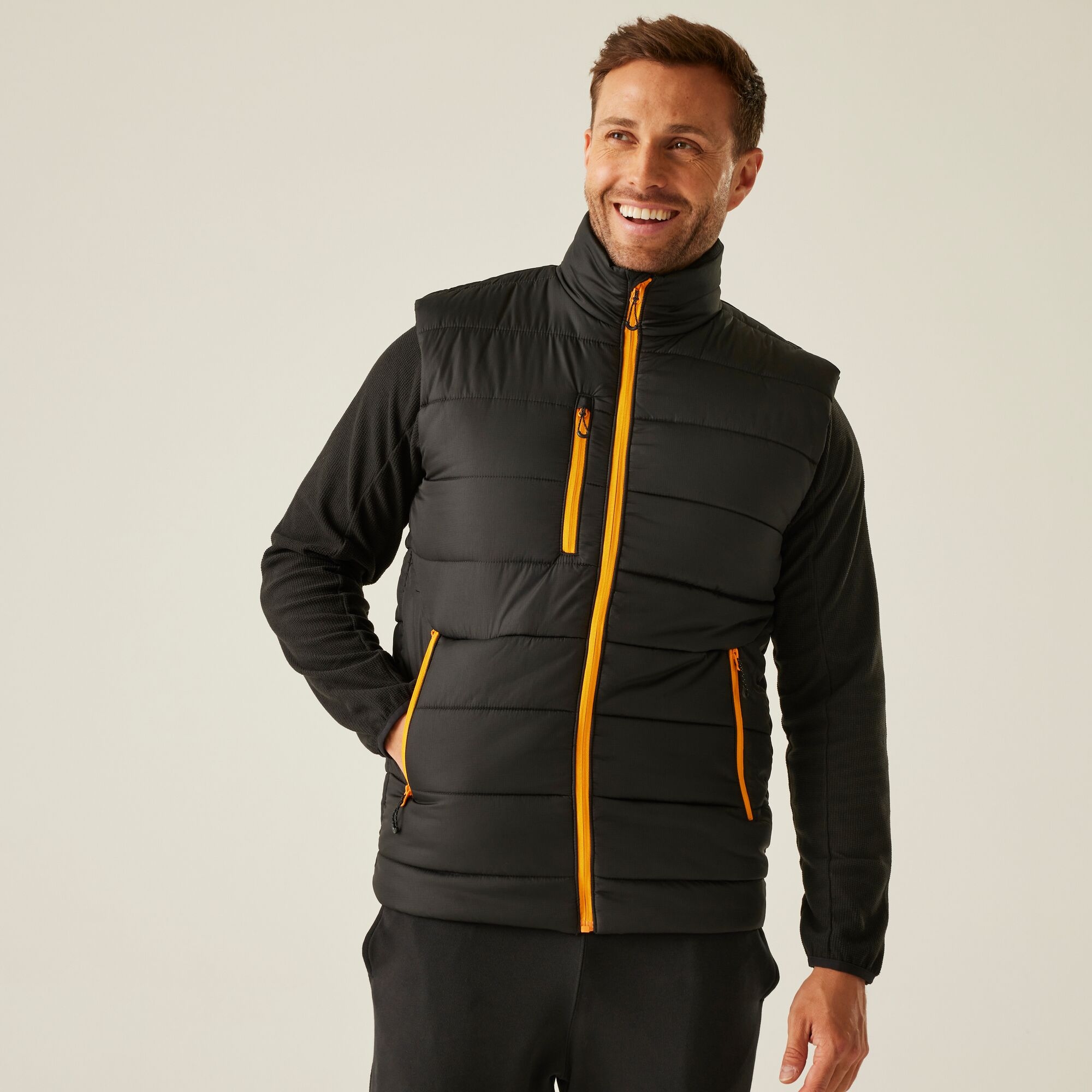 Regatta Professional Men's Navigate Thermal Gilet - Black Large