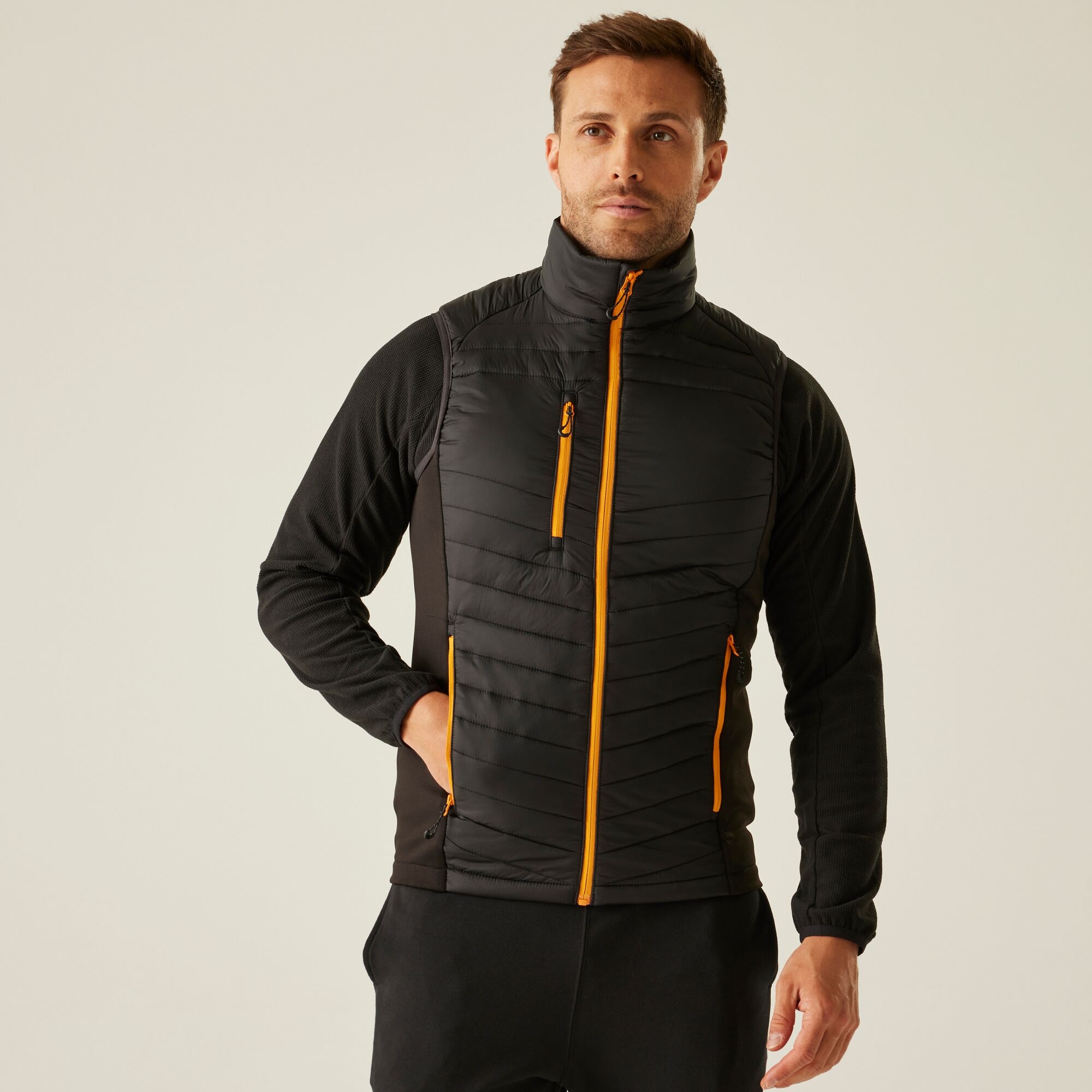 Regatta Professional Navigate Hybrid Gilet Size: Xl Men's Black