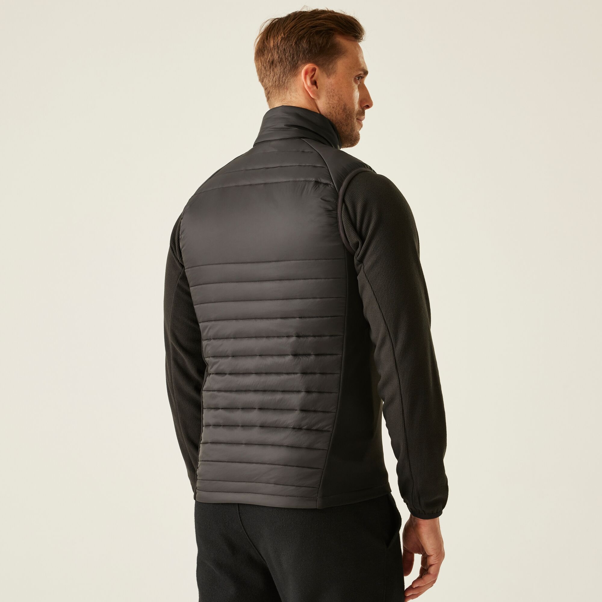 Regatta Professional Men's Navigate Hybrid Gilet - Black Medium - Image 2