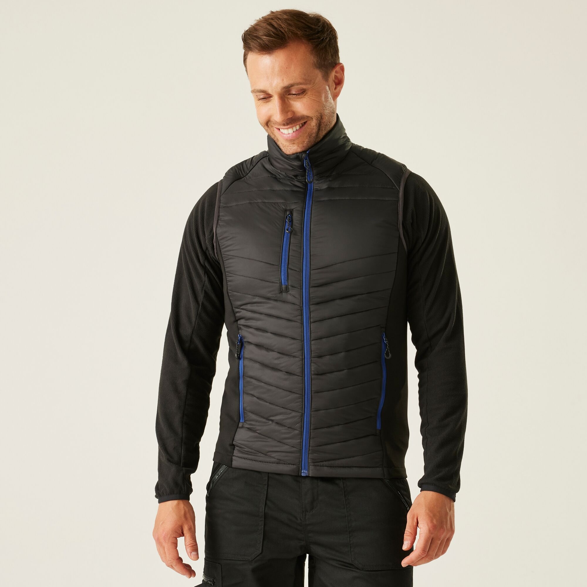 Regatta Professional Navigate Hybrid Gilet Size: 3XL Men's Black