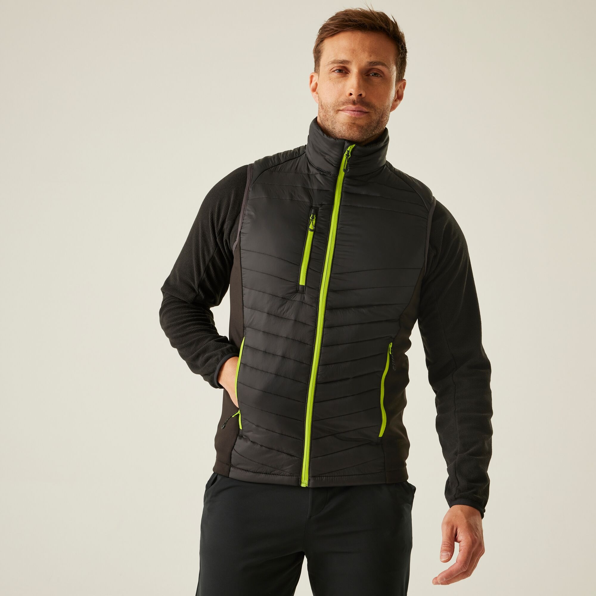 Regatta Professional Navigate Hybrid Gilet Size: Xl Men's Black