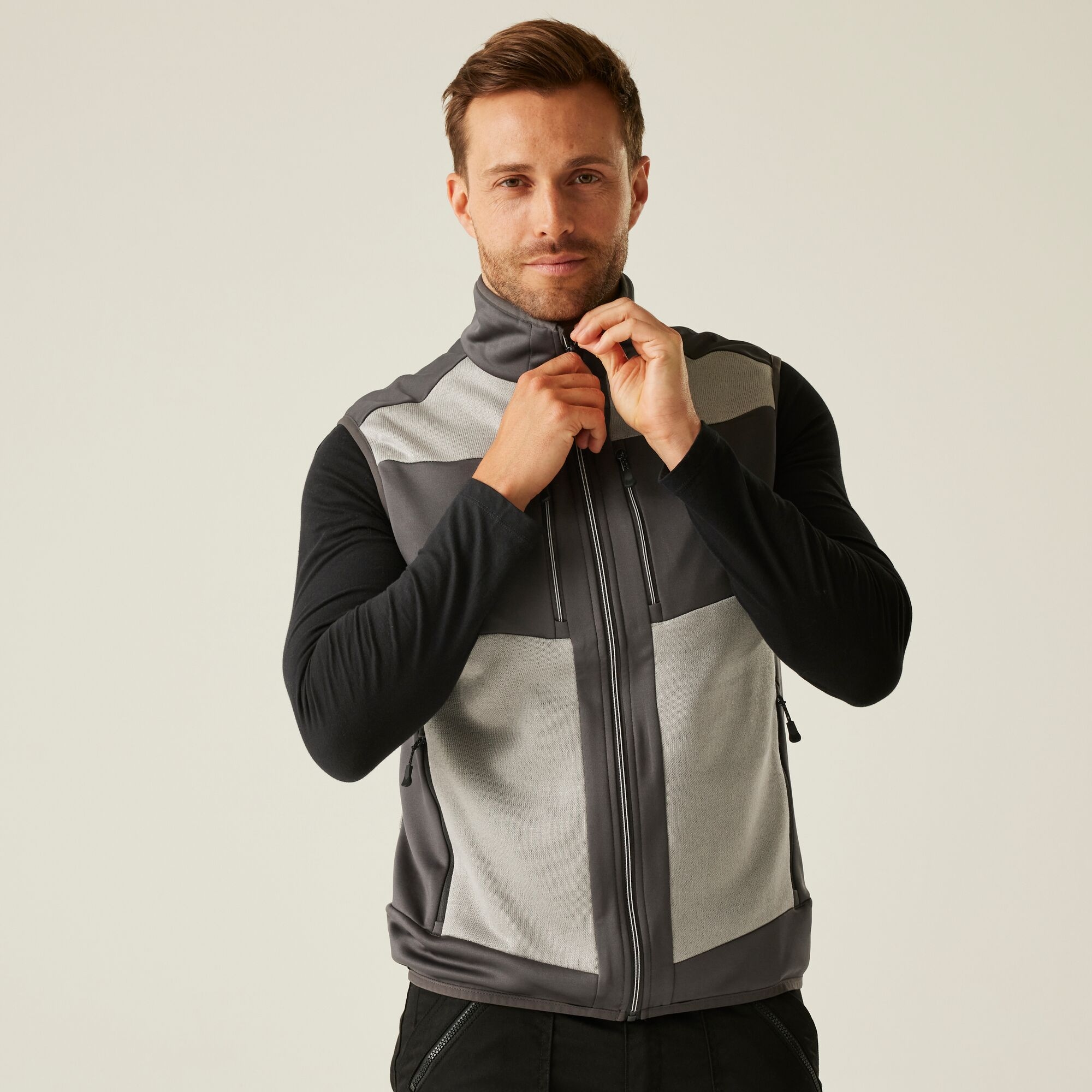 Regatta Professional E-Volve Stretch Gilet Size: Xs Men's Grey