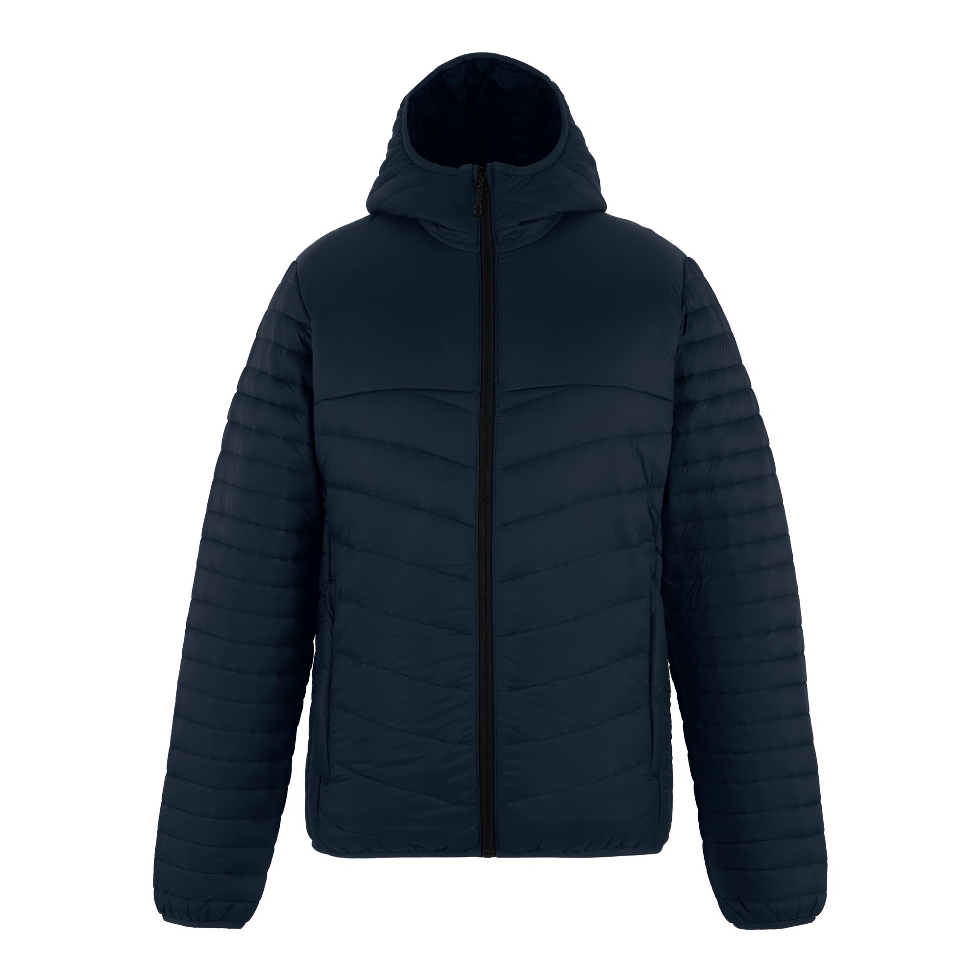 Men's Loft Lite Hybrid Baffled Jacket Navy Black