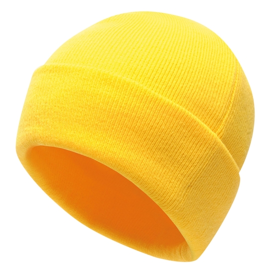 Men's Axton Cuffed Beanie Bright Yellow