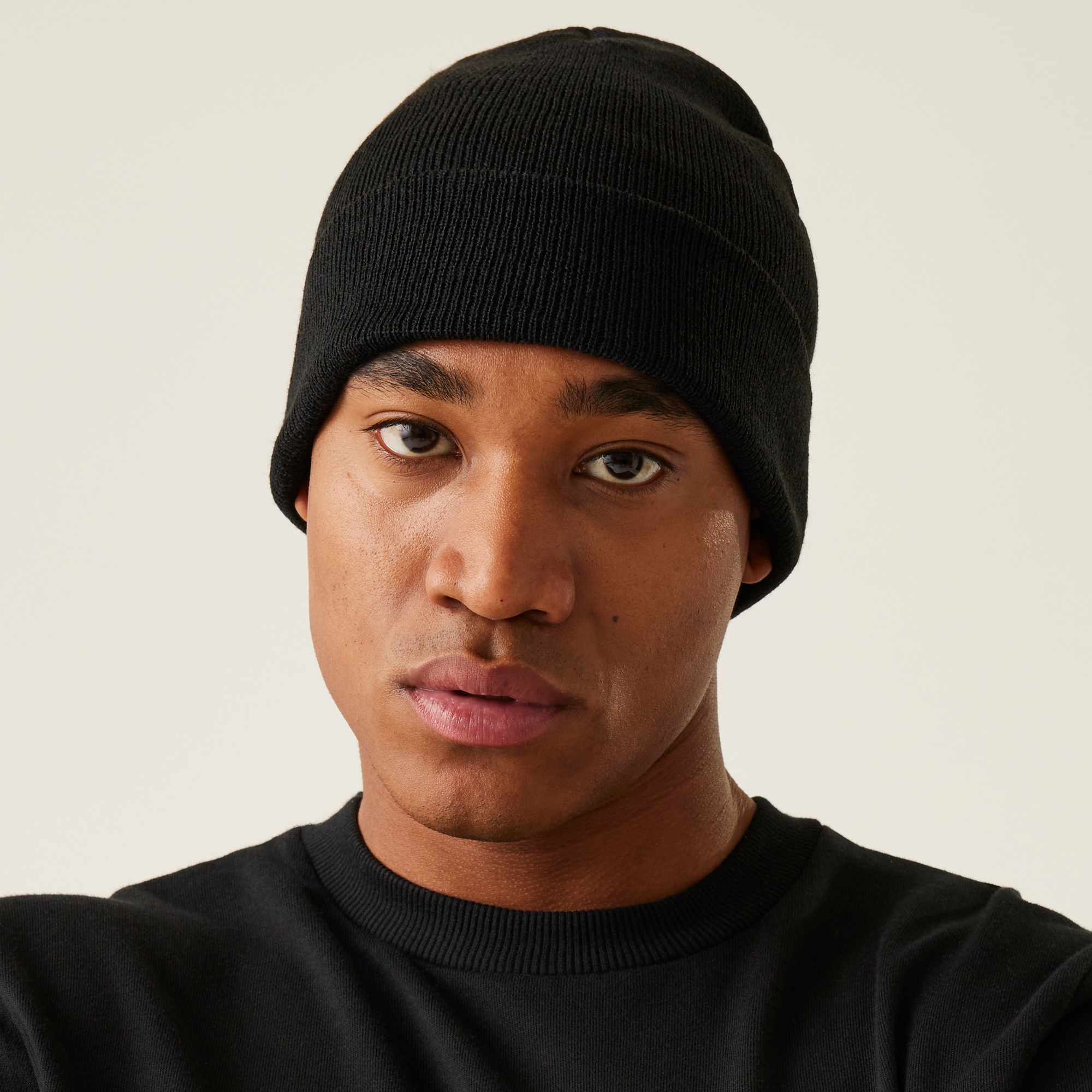 Regatta Professional Men's Axton Cuffed Beanie Unisex Black