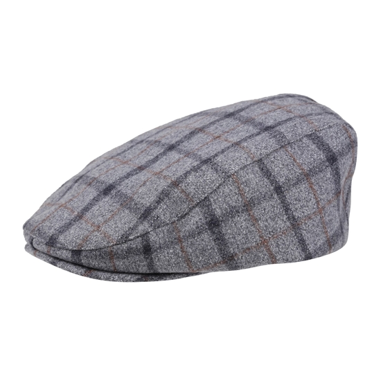 Acre Tweed Flatcap für Herren Grau