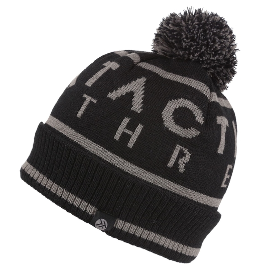 Men's Tactical Bobble Hat Black Ash