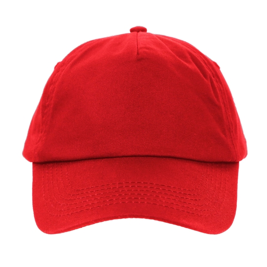 5-teilige Unisex-Kappe Rot