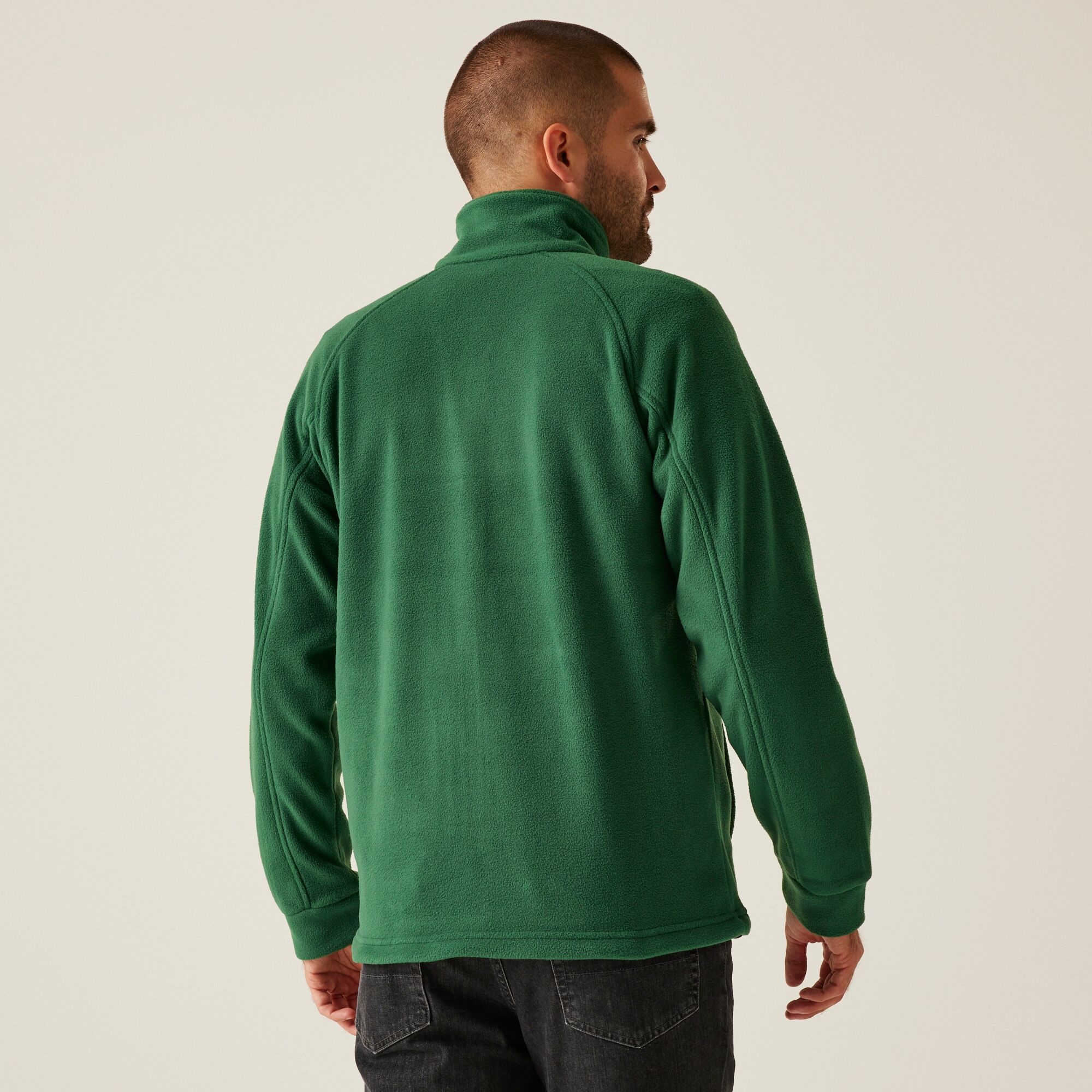 Regatta Professional Regatta Professional Męski polar z suwakiem Thor III Zielony