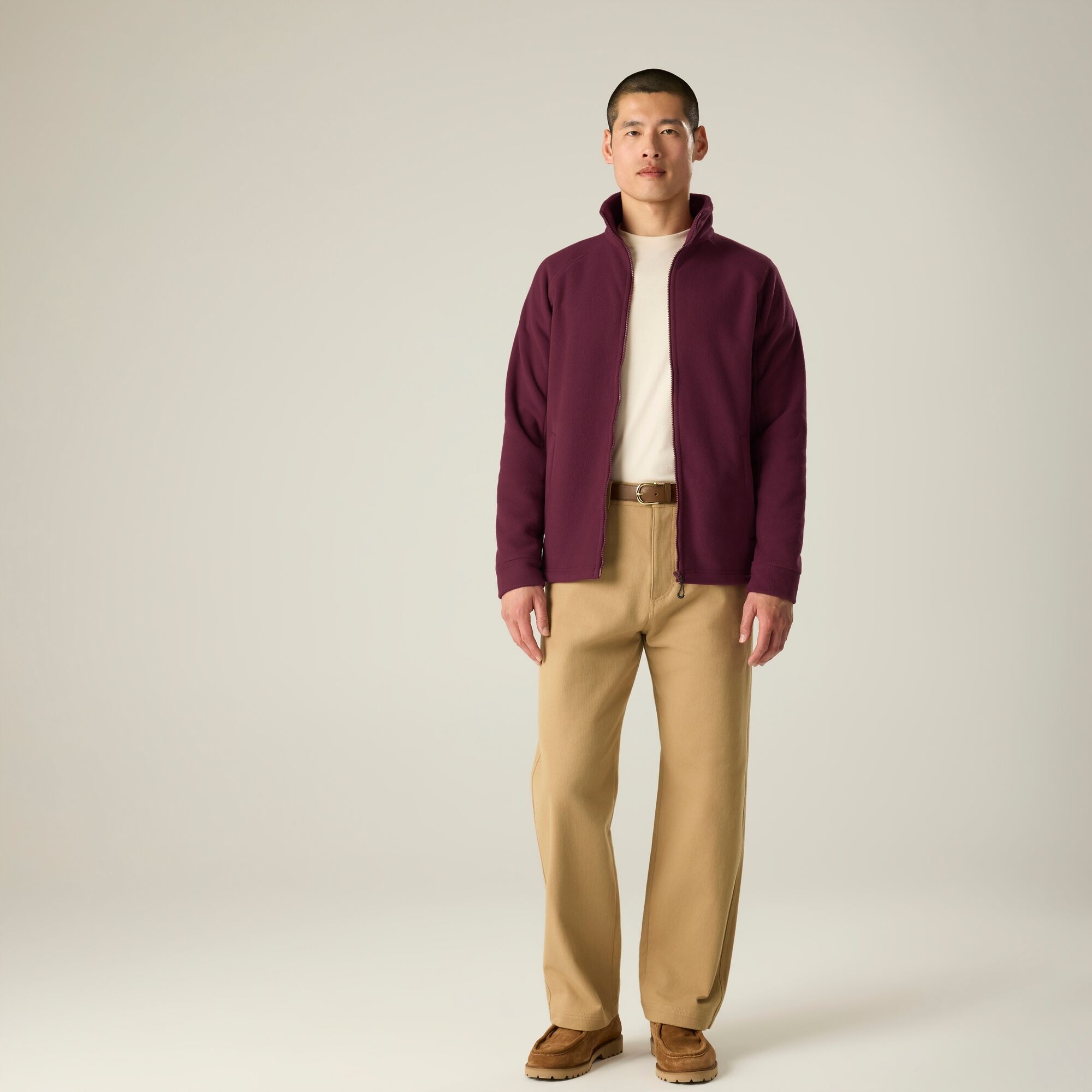 Regatta (L, Bordeaux) Mens Thor Iii Fleece Jacket - Image 3