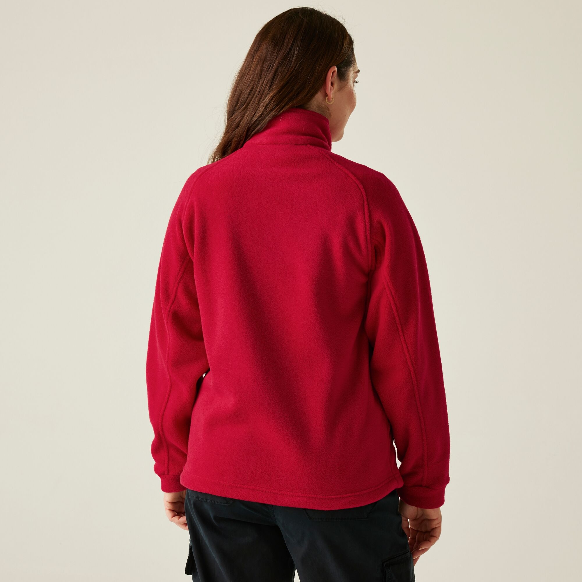 Regatta Professional Damski polar z suwakiem Thor III Czerwony