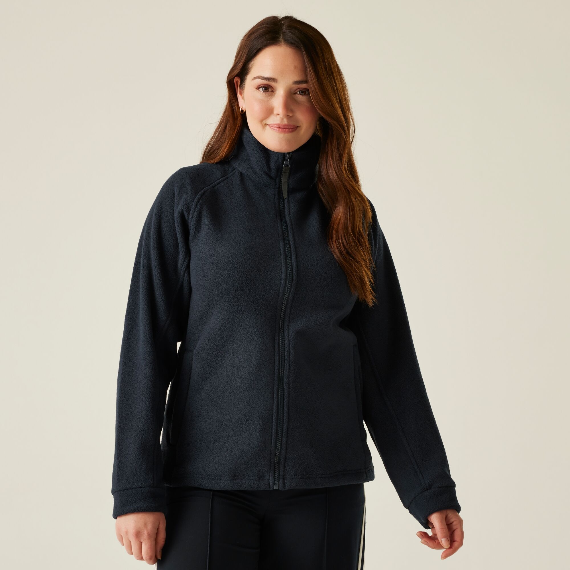 Regatta Professional   Damski polar z suwakiem Thor III Niebieski