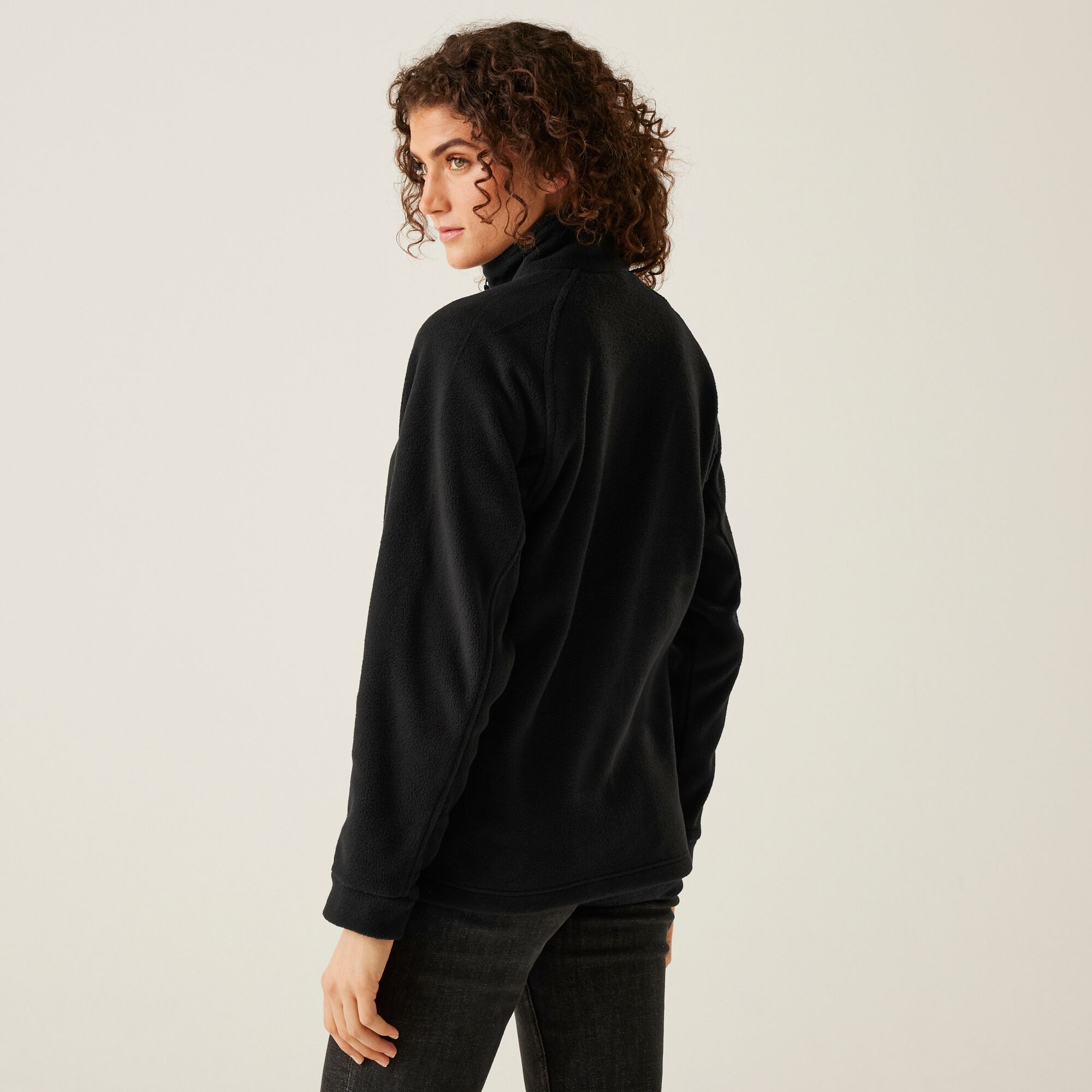 Regatta Professional Damski polar z suwakiem Thor III Czarny