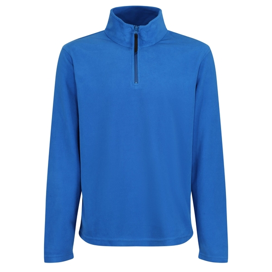 Men's Micro Lightweight Half Zip Fleece Oxford Blue