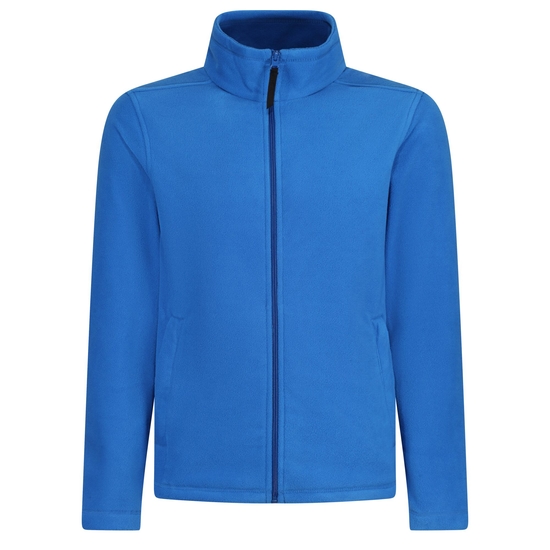 Men's Micro Lightweight Full Zip Fleece Oxford Blue