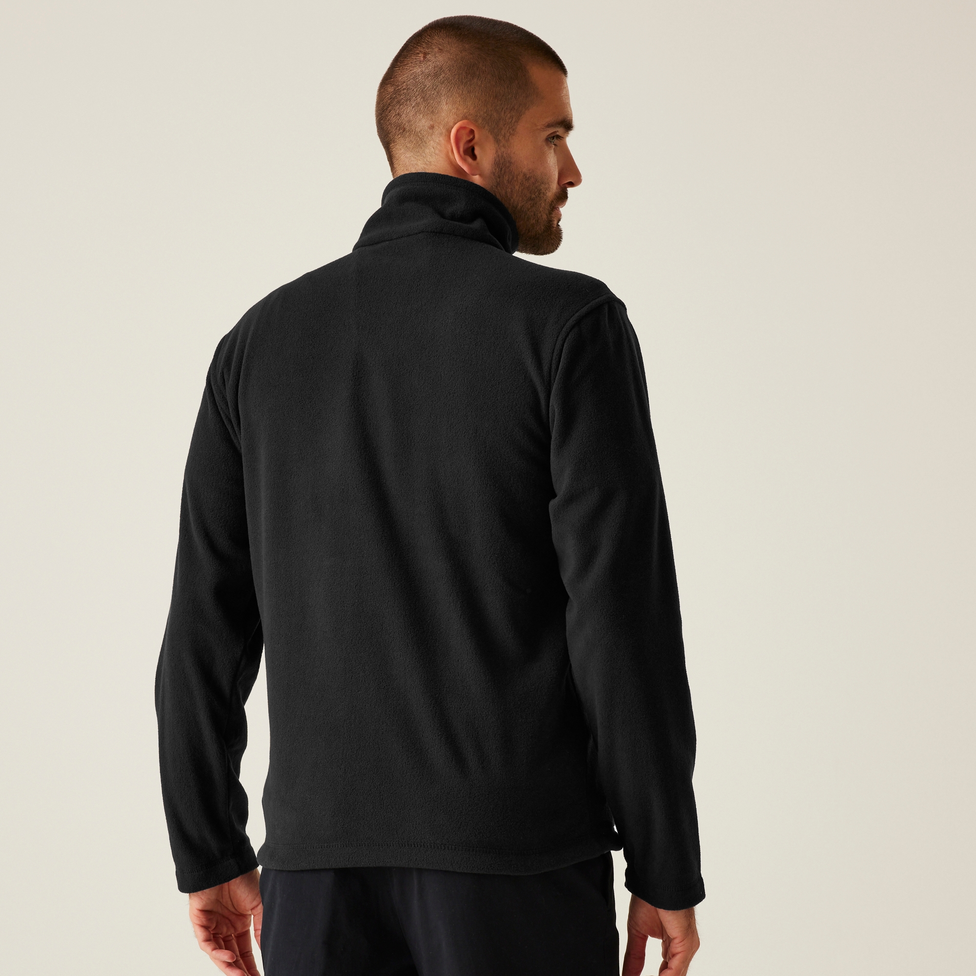 Regatta Professional Regatta Professional Męski polar z suwakiem Micro Czarny