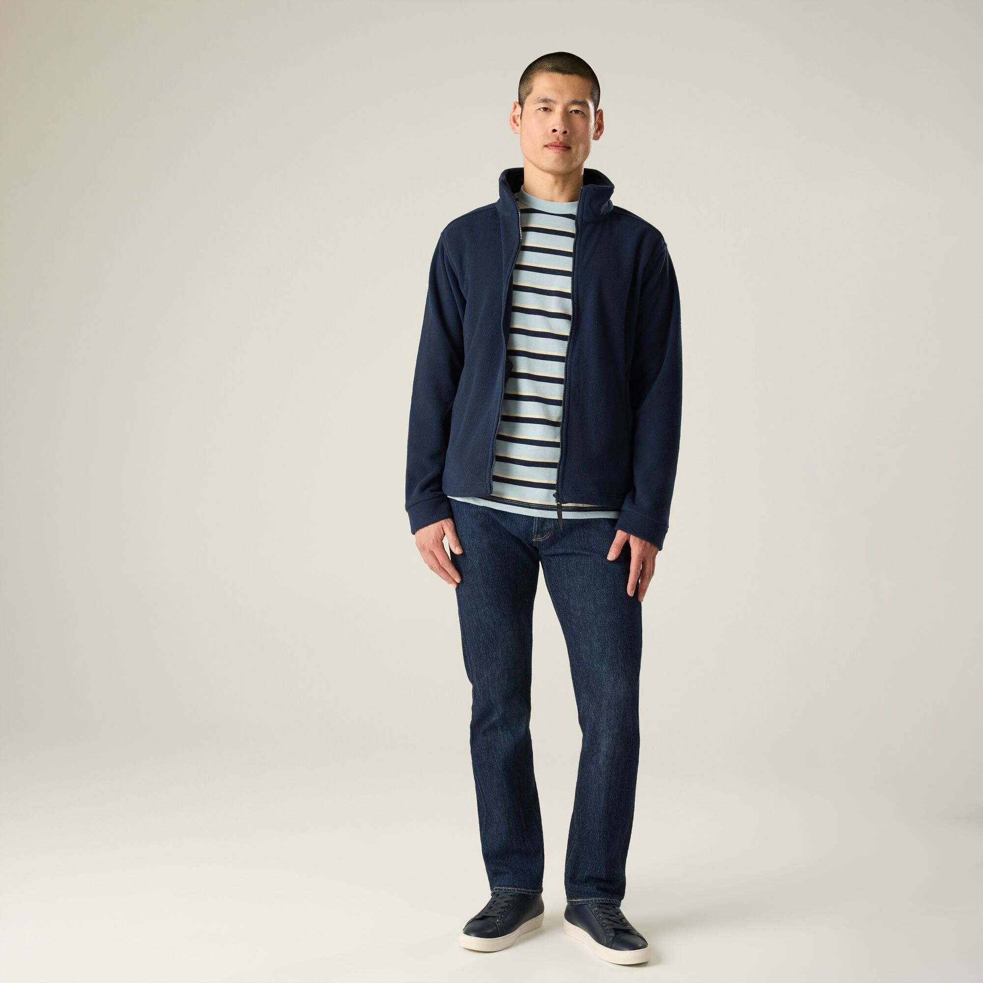 Classic Fleece Mit Durchgehendem Reißverschluss Für Herren Größe 3XL Blau Regatta Professional - Bild 3