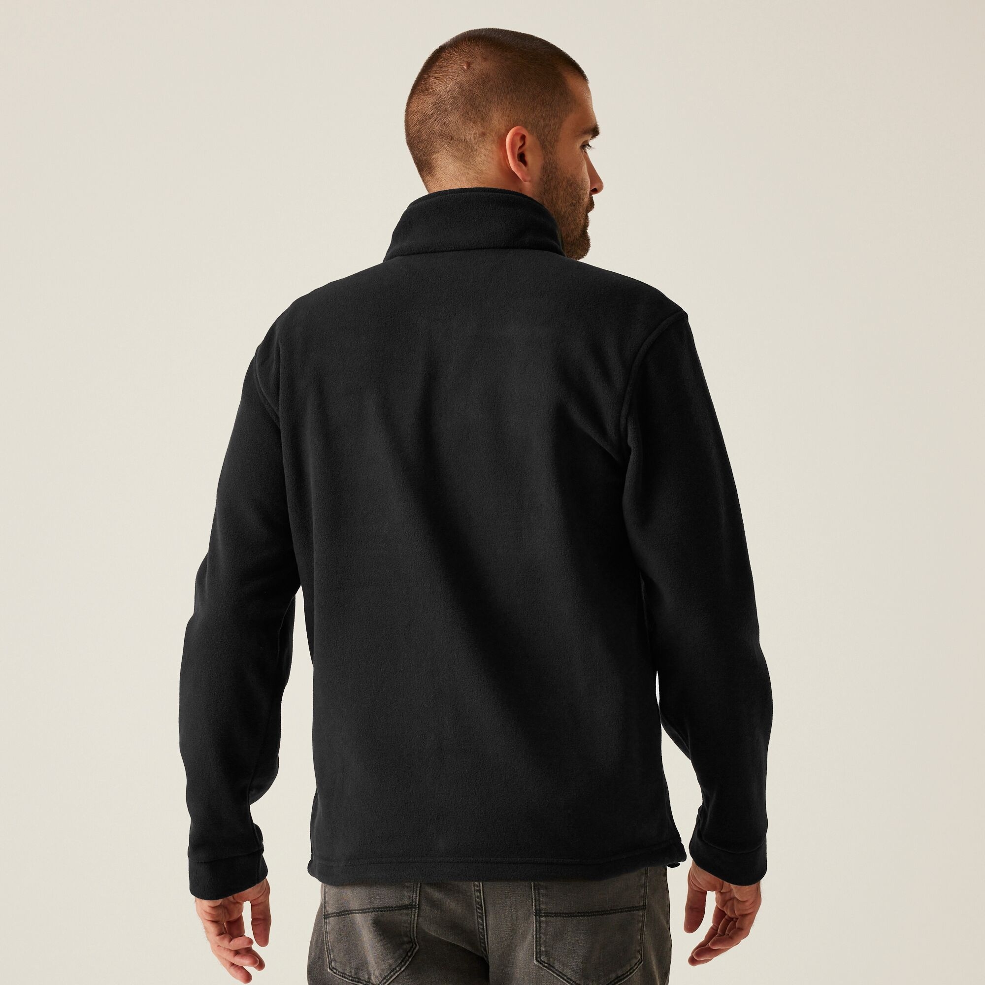 Regatta Professional Regatta Professional Męski polar z suwakiem Thor 3 Czarny