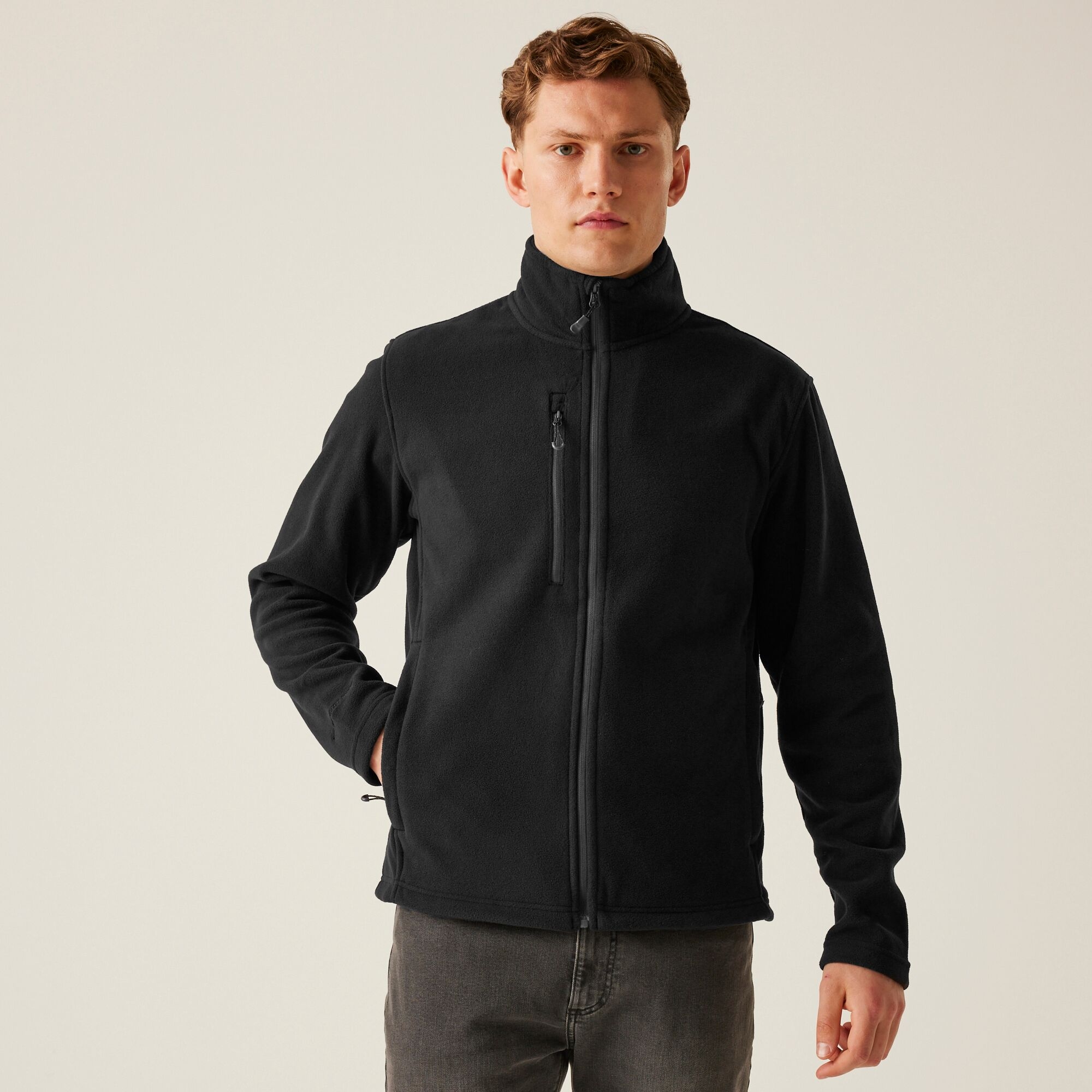 Regatta Professional Bluza Polarowa z Recyklingu Honestly Made Professional Czarny, Rozmiar: M