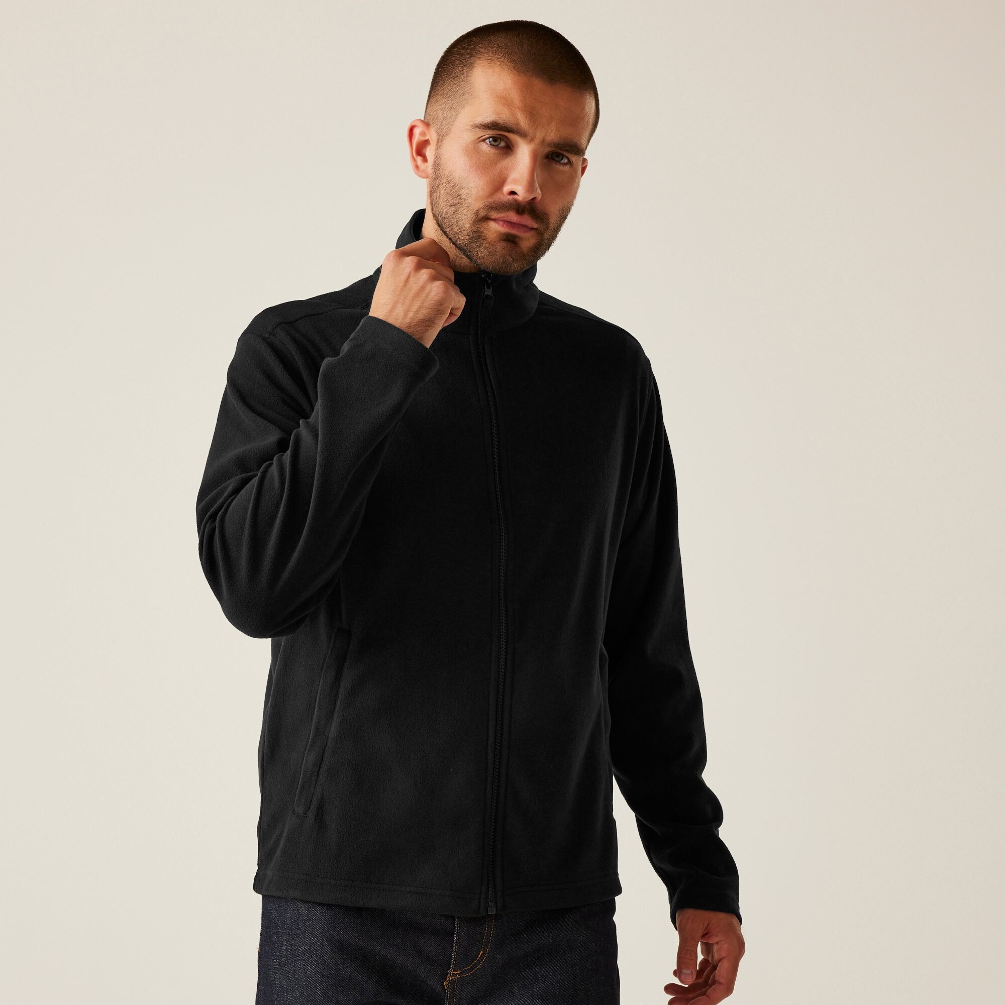 Regatta Professional Regatta Professional Męski polar z suwakiem Classic Czarny