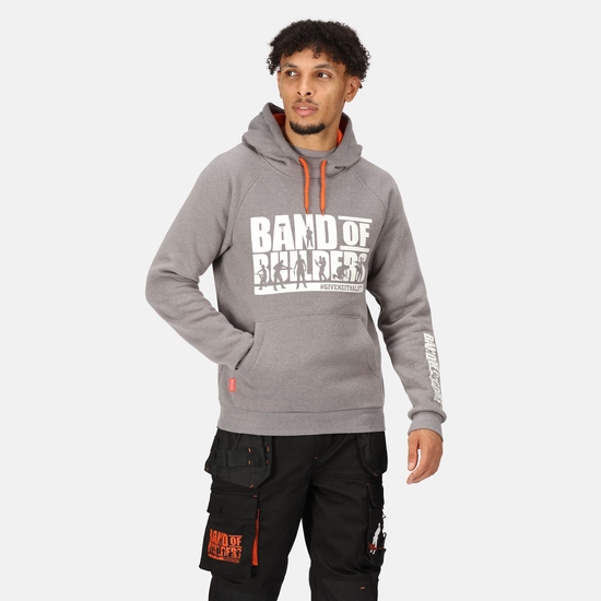 Band of Builders Hoodie Rock Grey