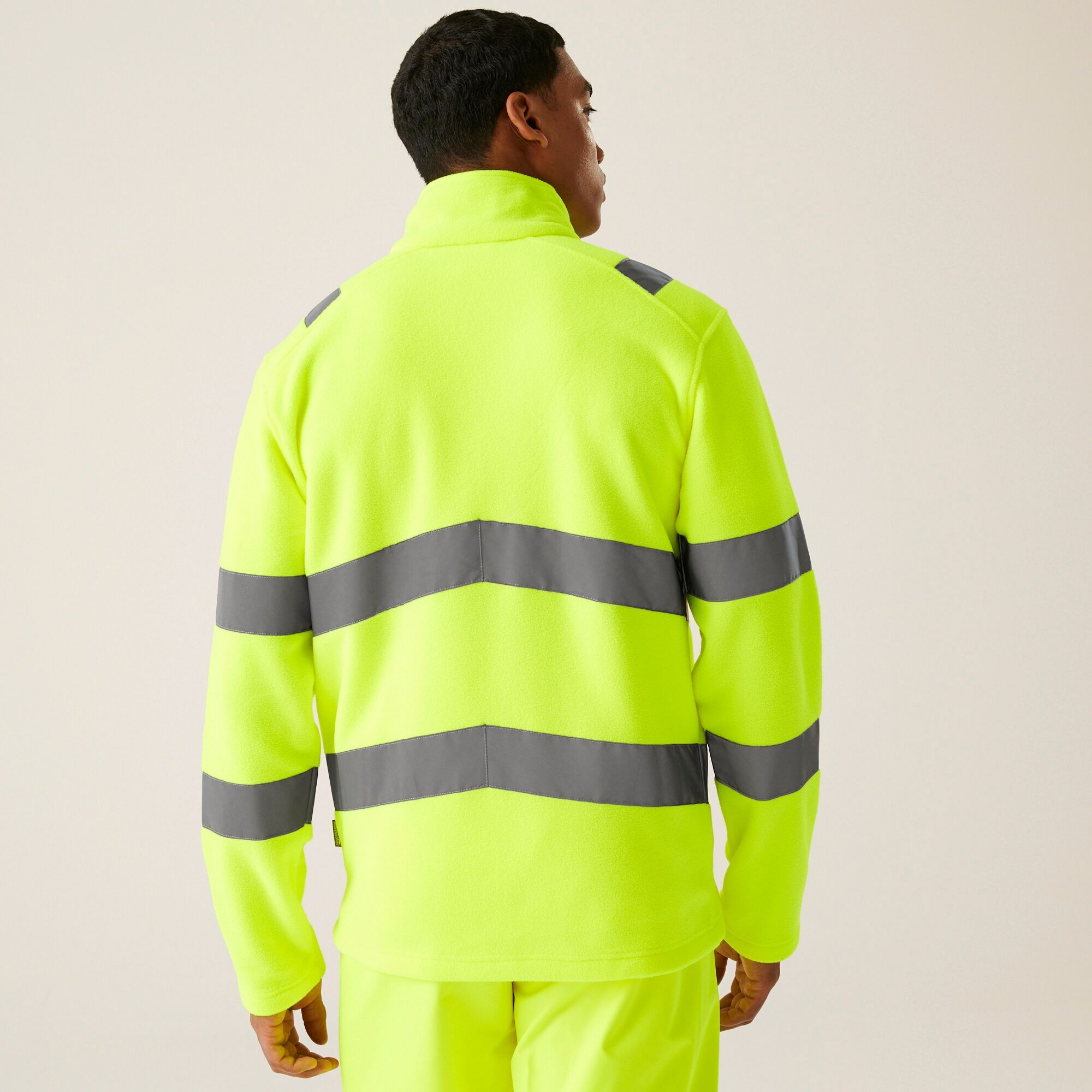 Regatta Professional   Men's Hi-Vis Pro Contract Thor Fleece Żółty