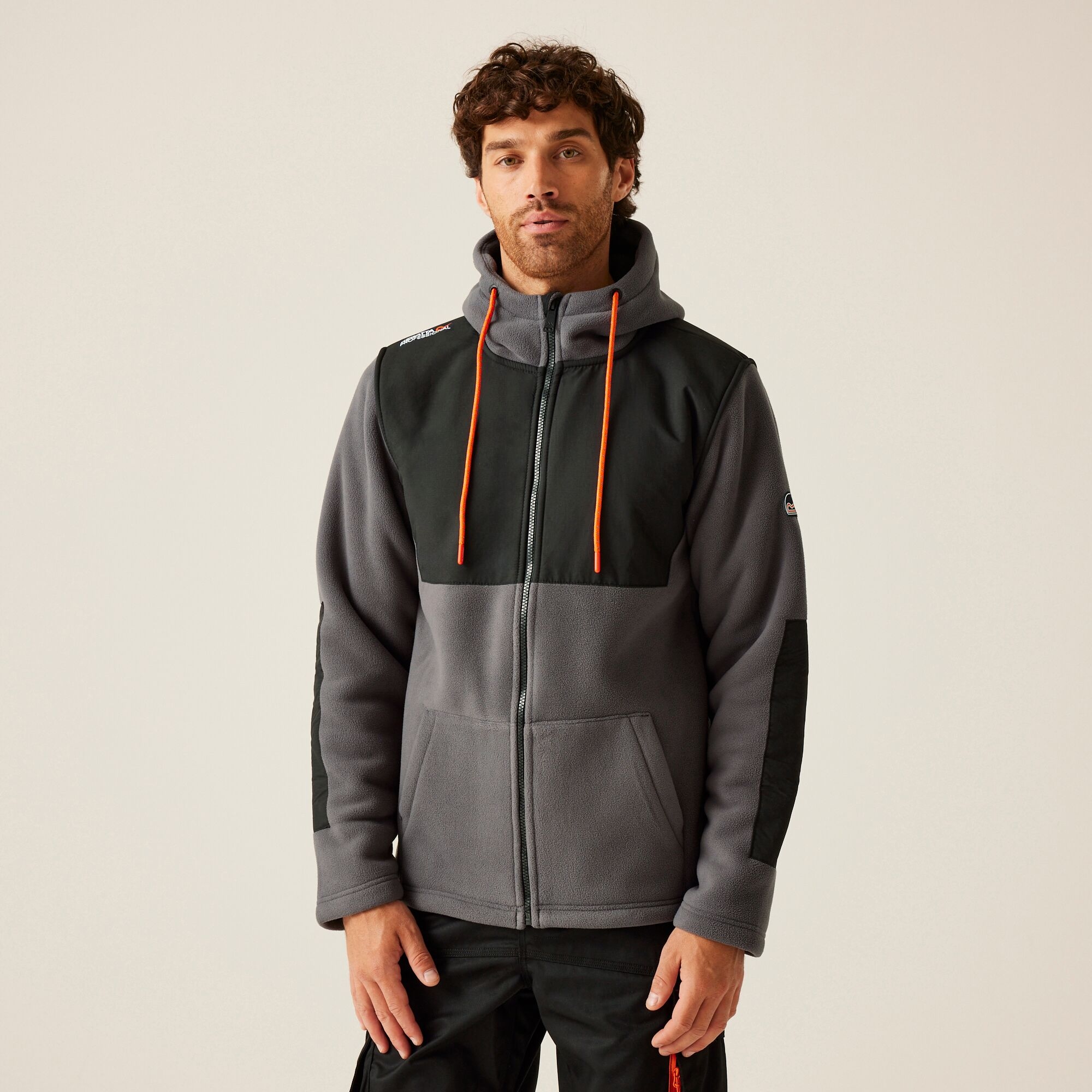 Regatta Professional Garrison Hooded Jacket Size: 3XL Men's Grey