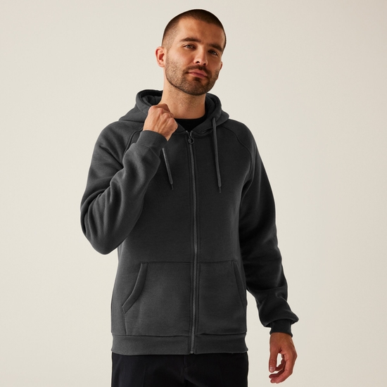 Men's Pro FZ Hoodie Seal Grey