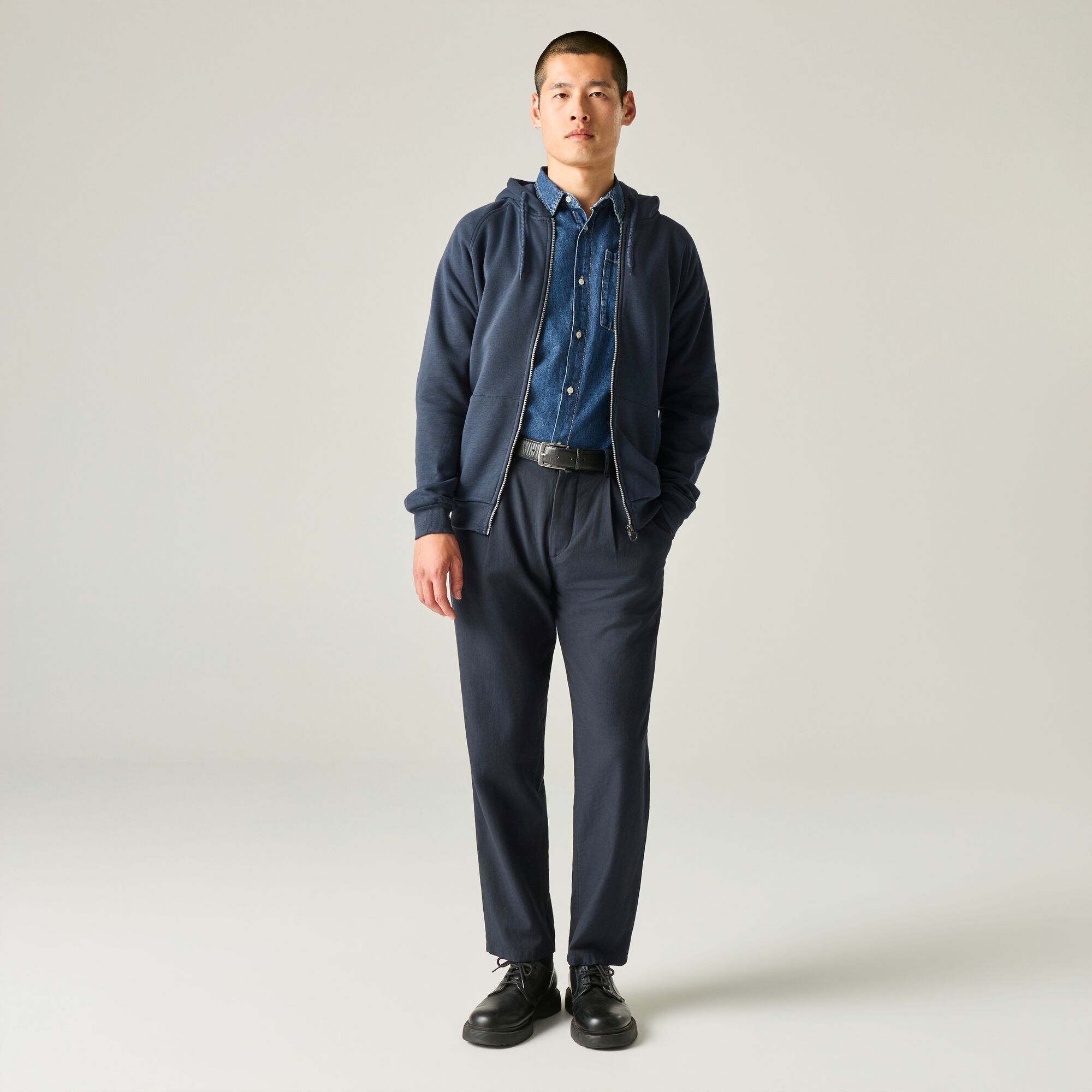 Regatta Men's Pro Fz Hoodie - Navy - M - Image 2