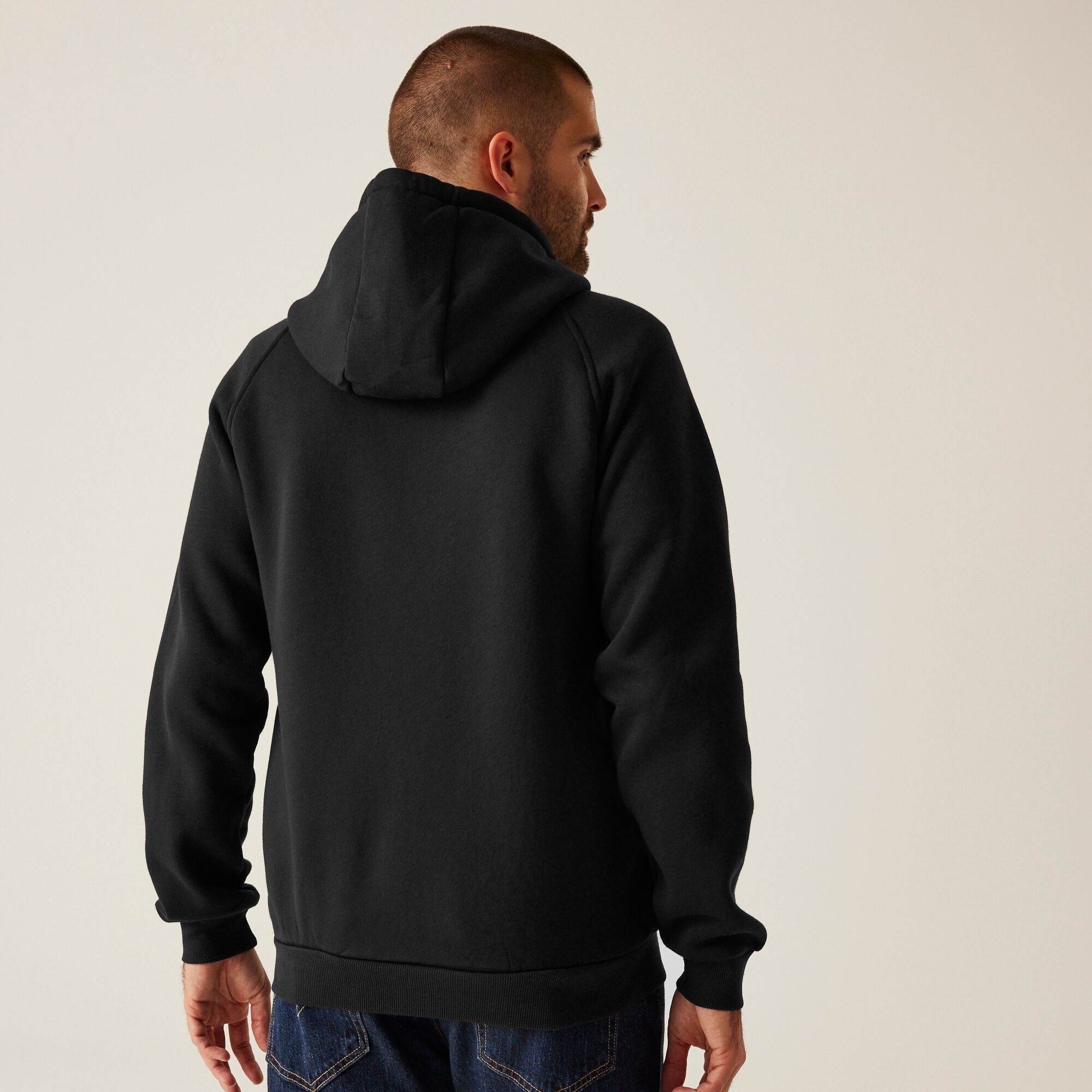 Regatta Men's Black Pro Full Zip Hoodie In | : Small - Image 3