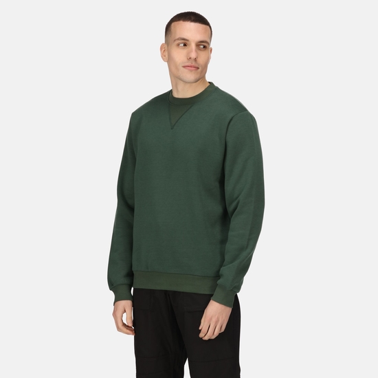 Men's Pro Crewneck Sweatshirt Dark Green