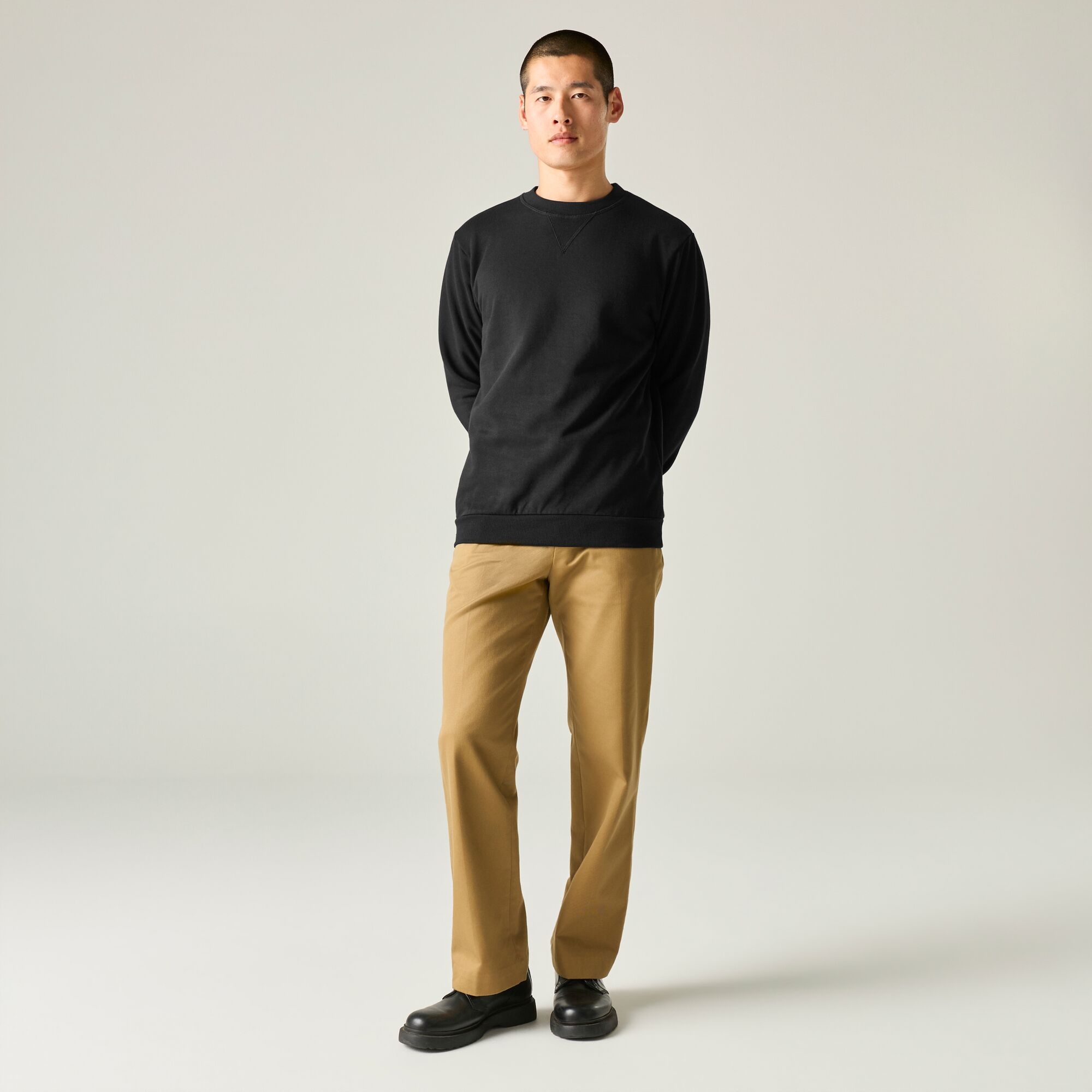 Regatta Men's Pro Crewneck Sweatshirt - Black - S - Image 4